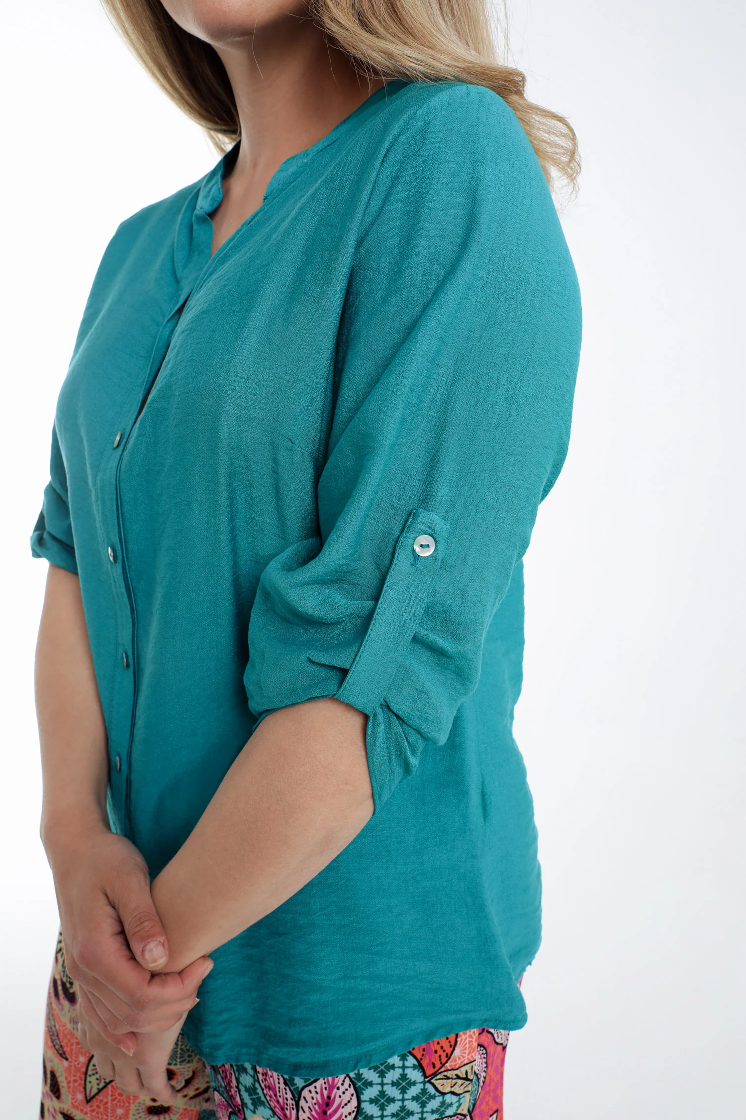 Blouse en viscose uni - Image 15