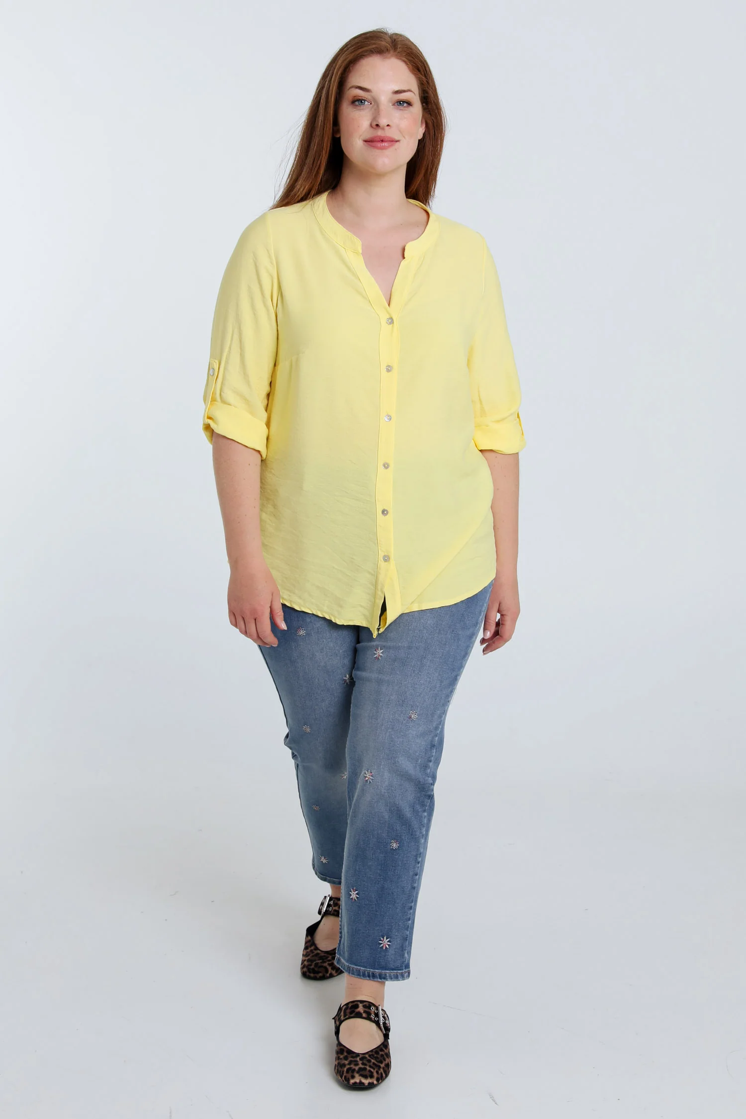 Blouse en viscose uni - Image 29