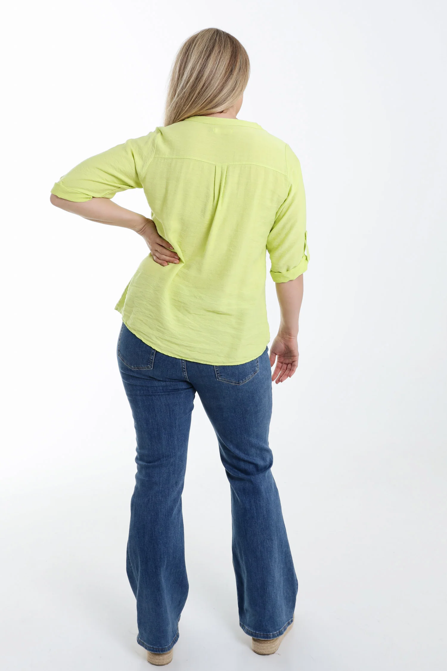 Blouse en viscose uni - Image 35