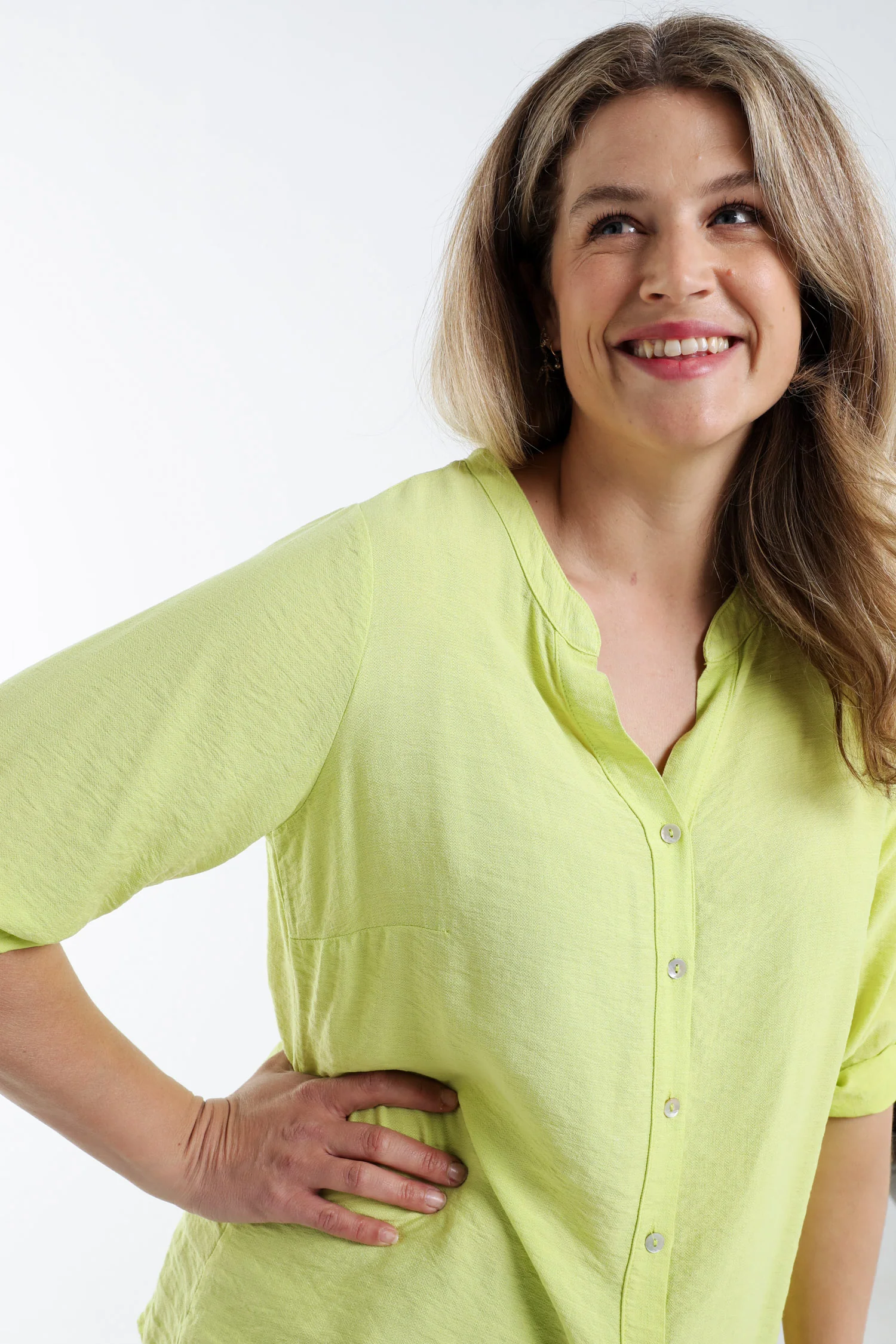 Blouse en viscose uni - Image 37
