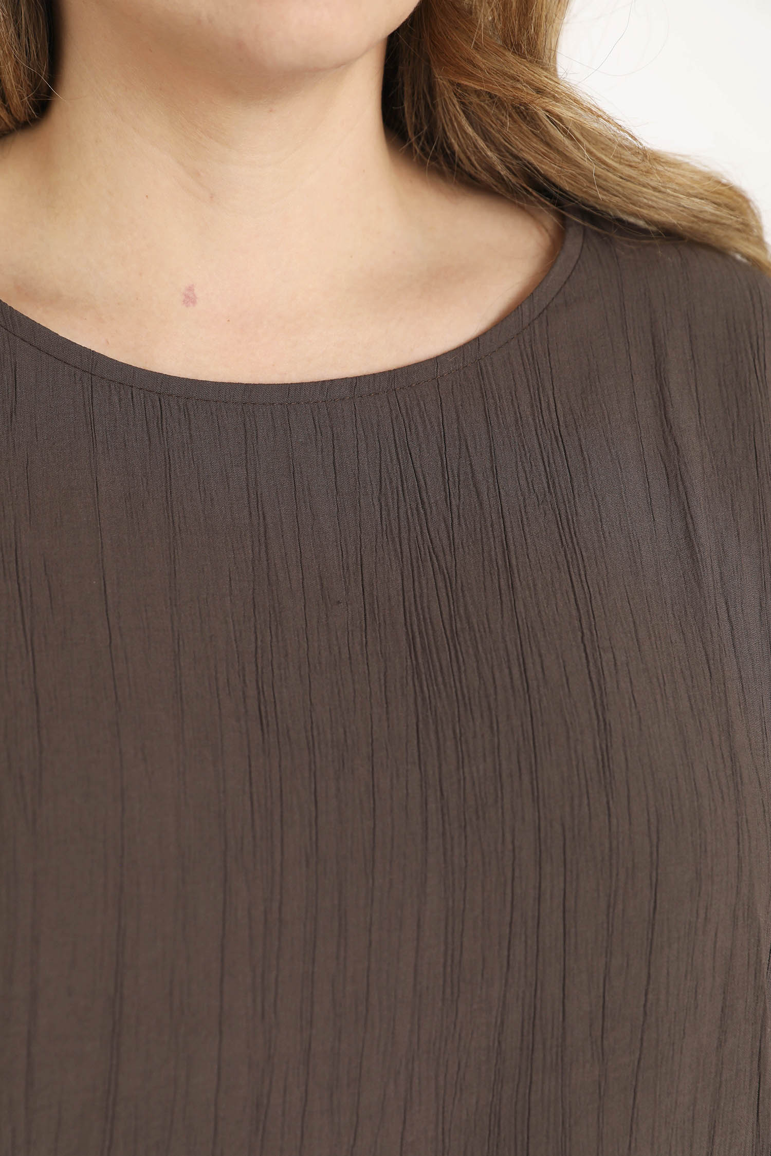 Blouse en viscose unie - Image 6