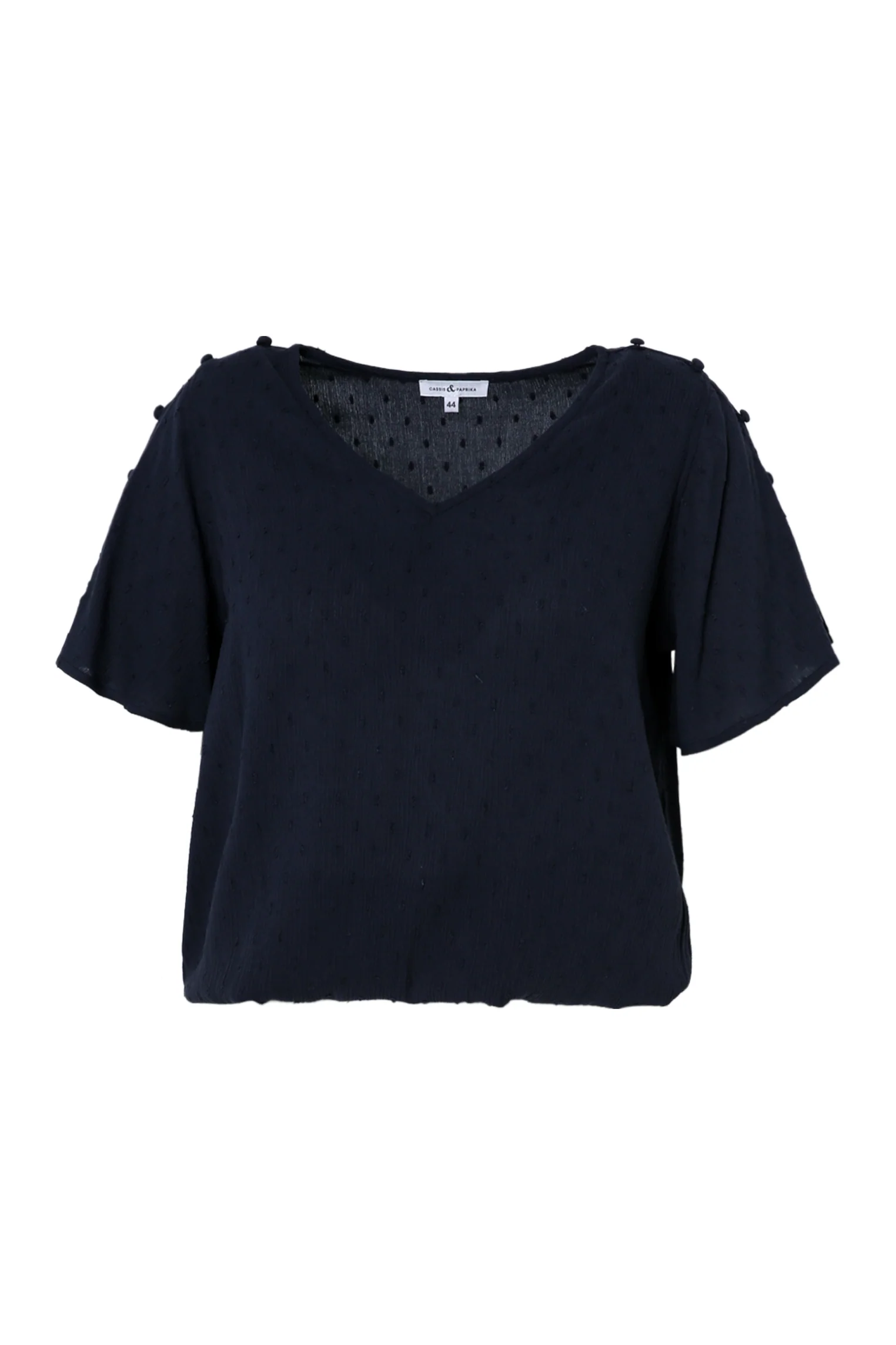 Blouse en viscose unie - Image 10