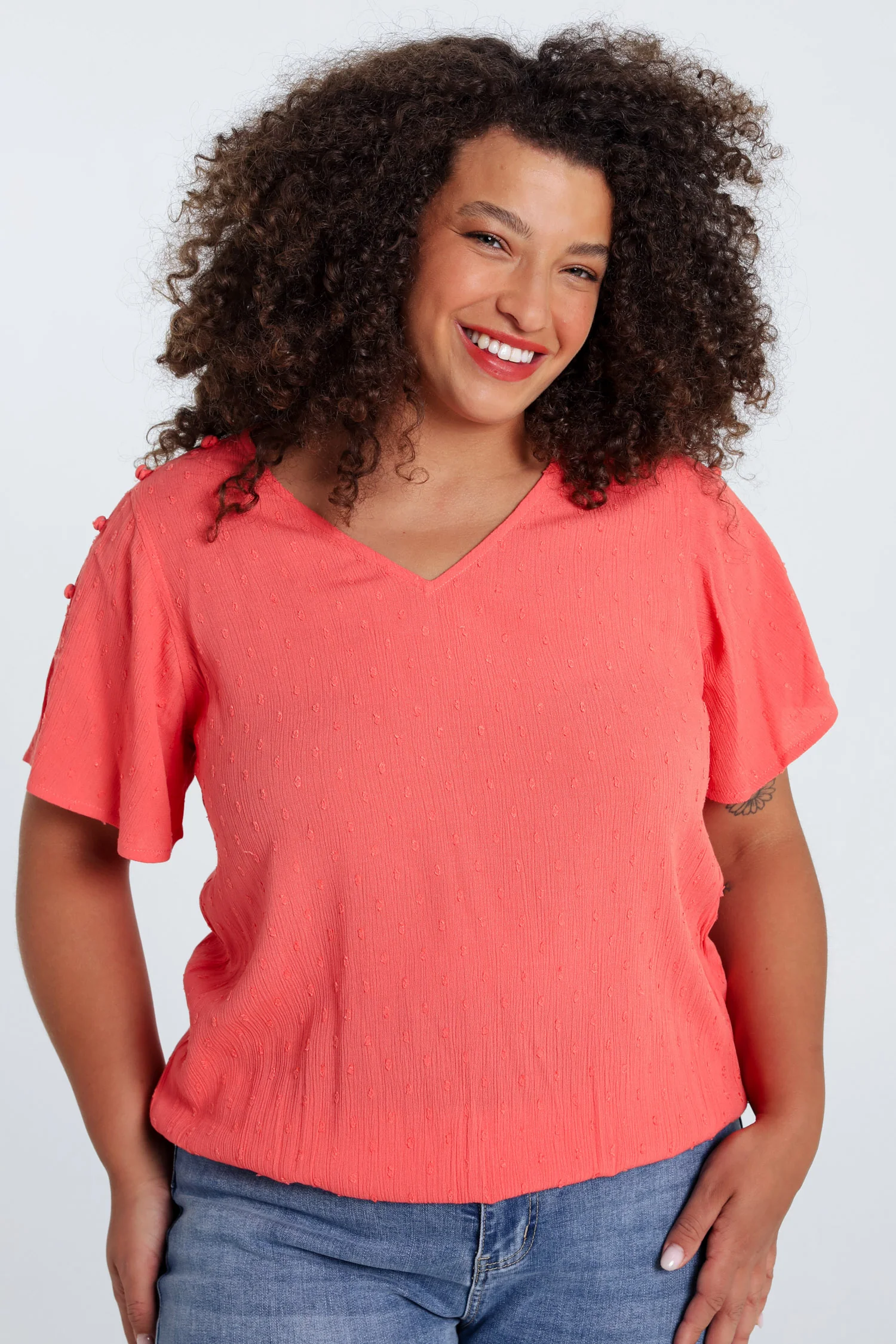 Blouse en viscose unie - Image 23