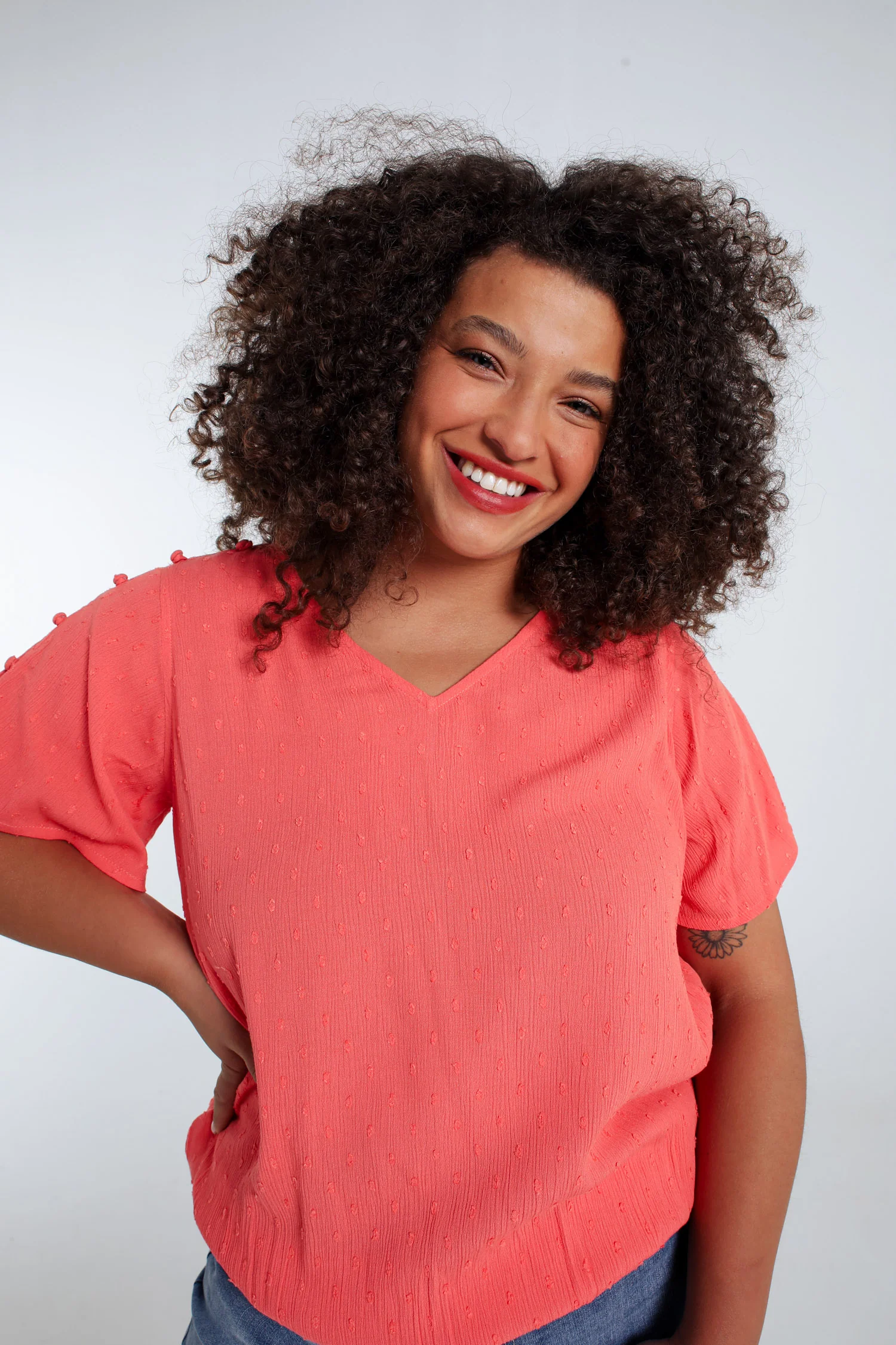 Blouse en viscose unie - Image 26