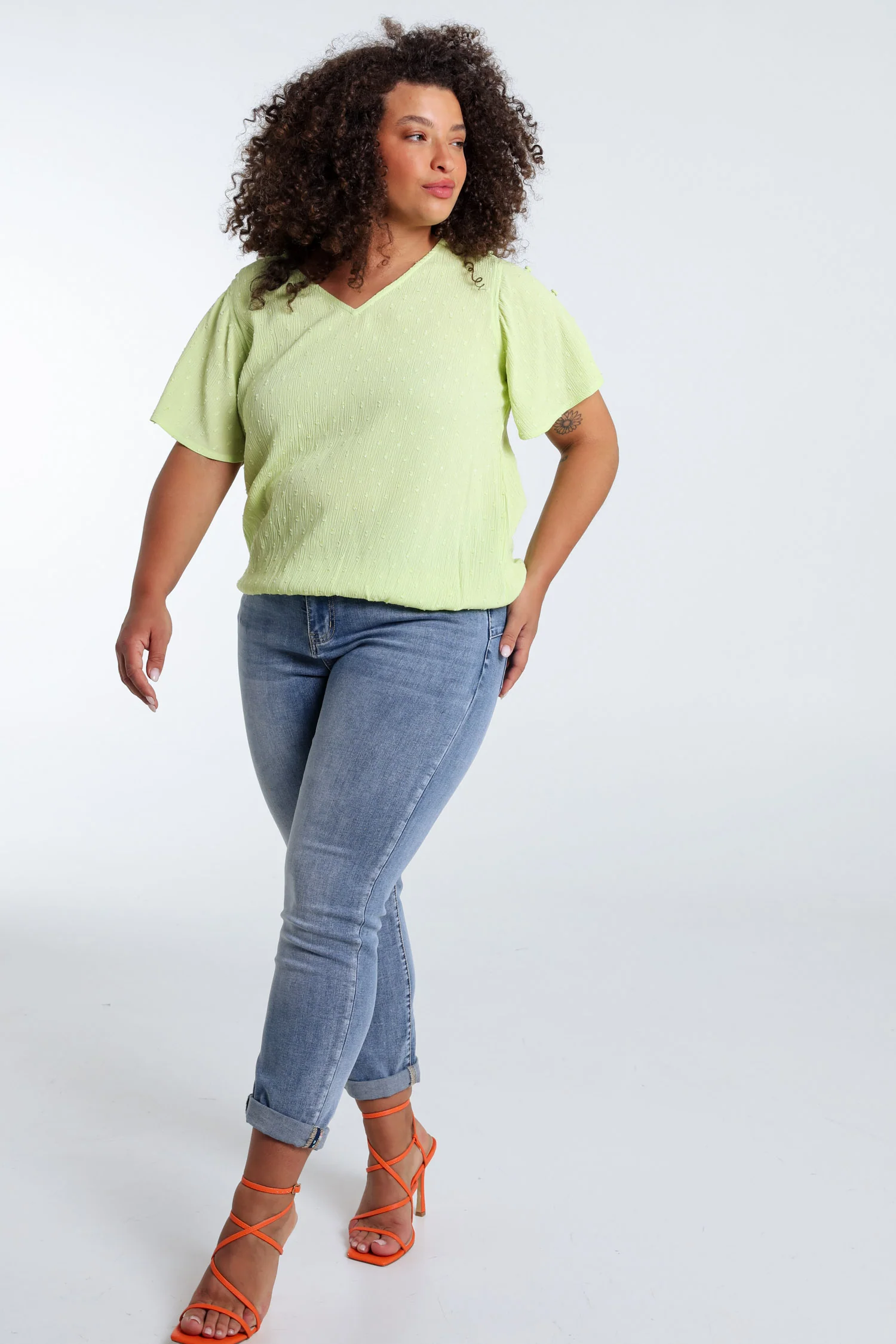 Blouse en viscose unie - Image 41