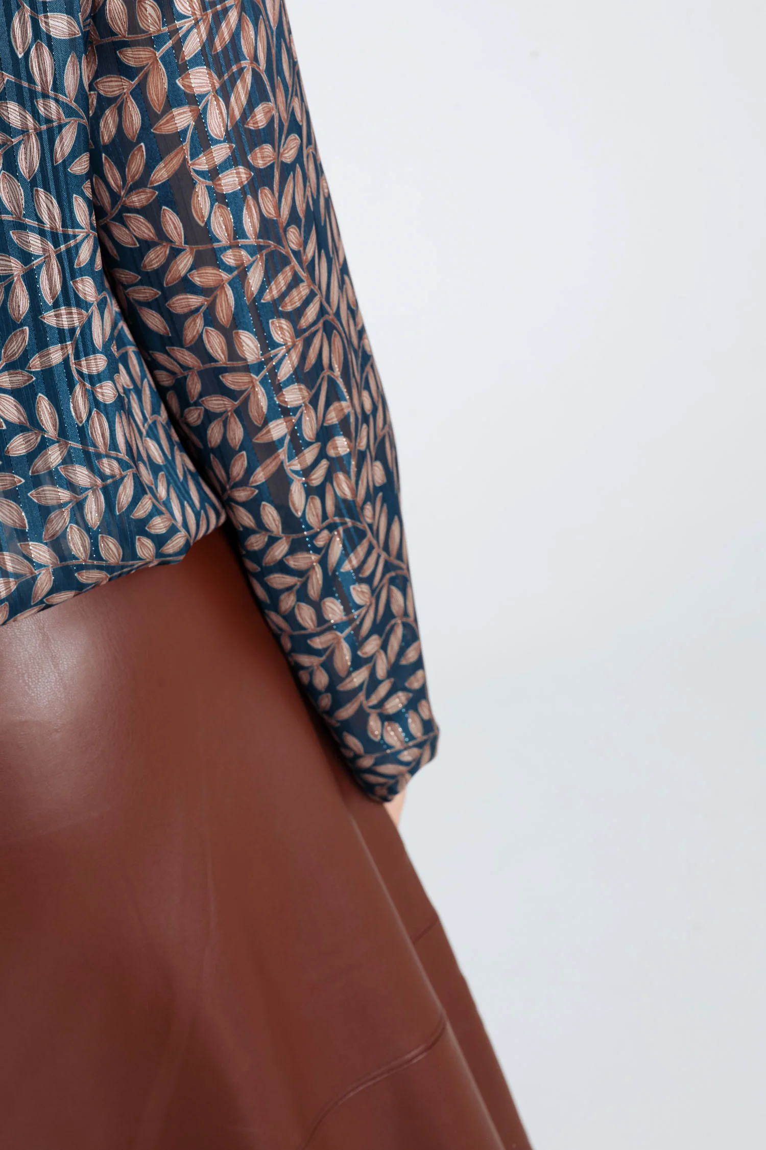 Blouse imprimé feuilles - Image 4