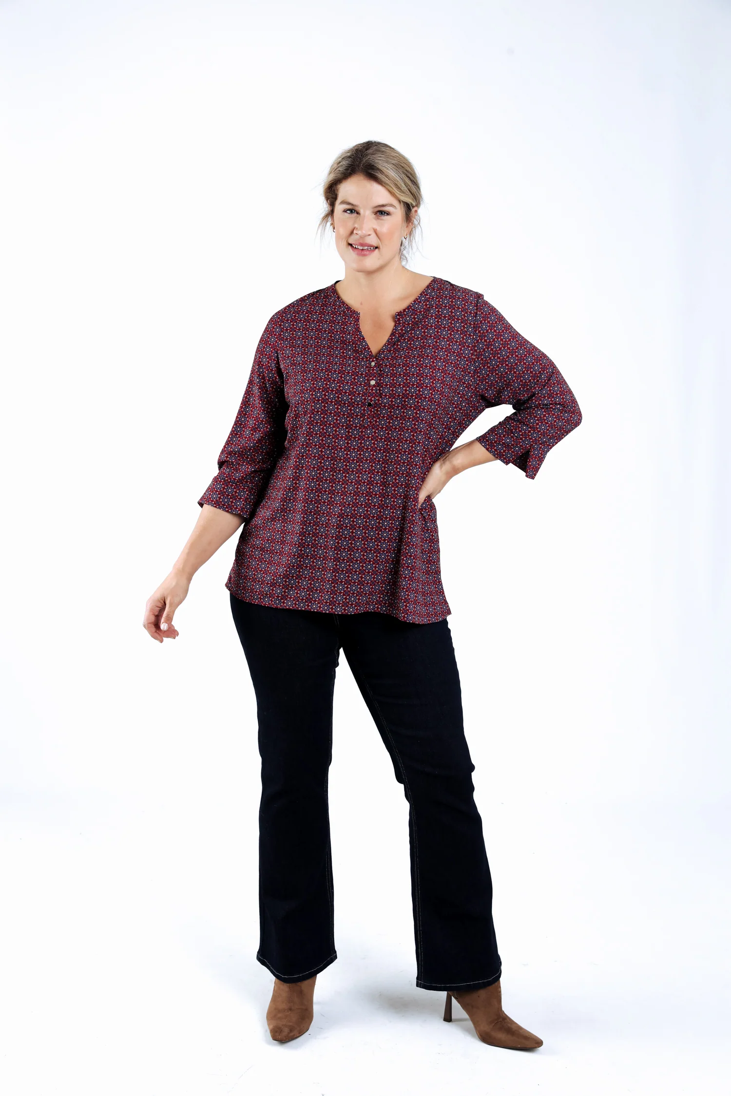 Blouse imprimé graphique - Image 6