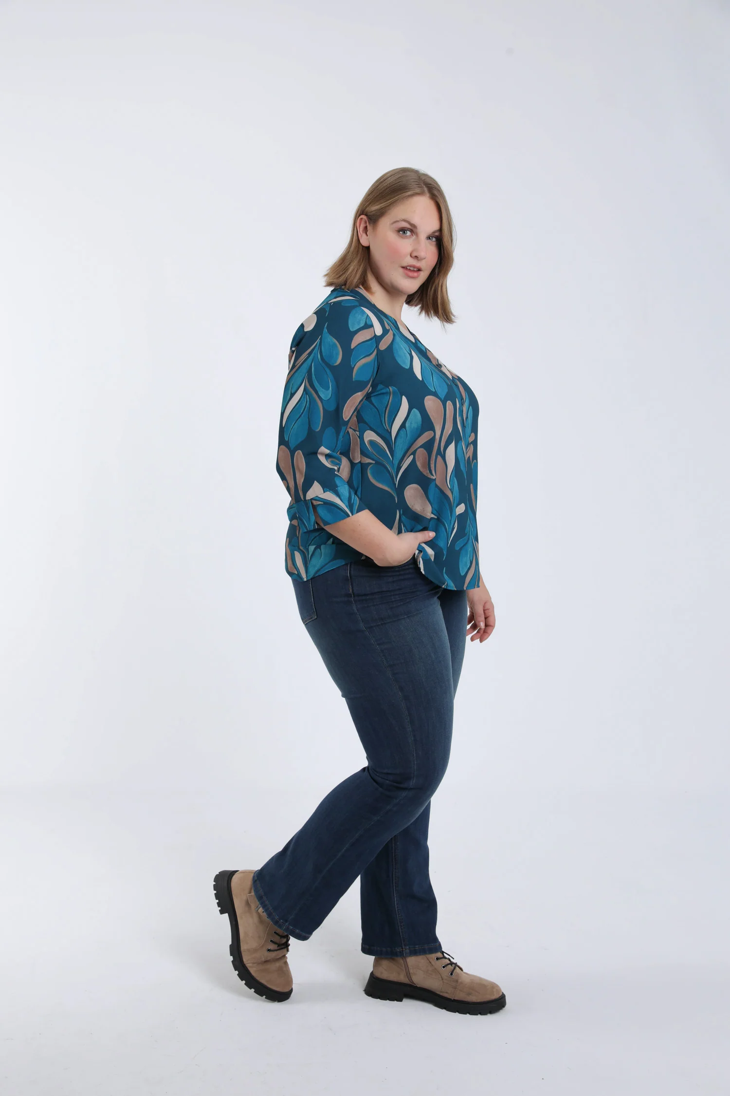 Blouse imprimé graphique - Image 7