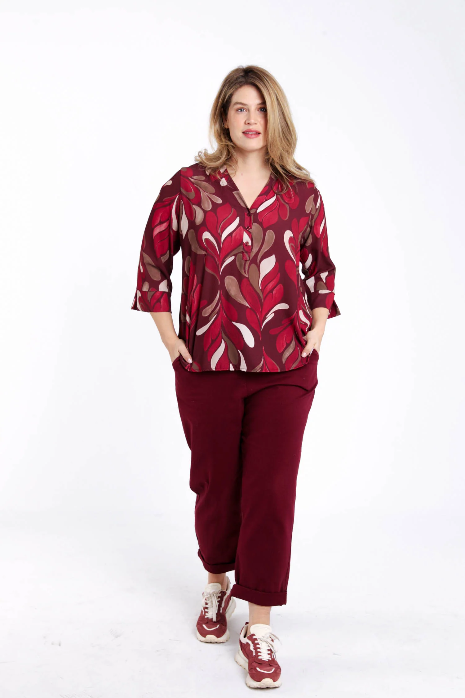 Blouse imprimé graphique - Image 8