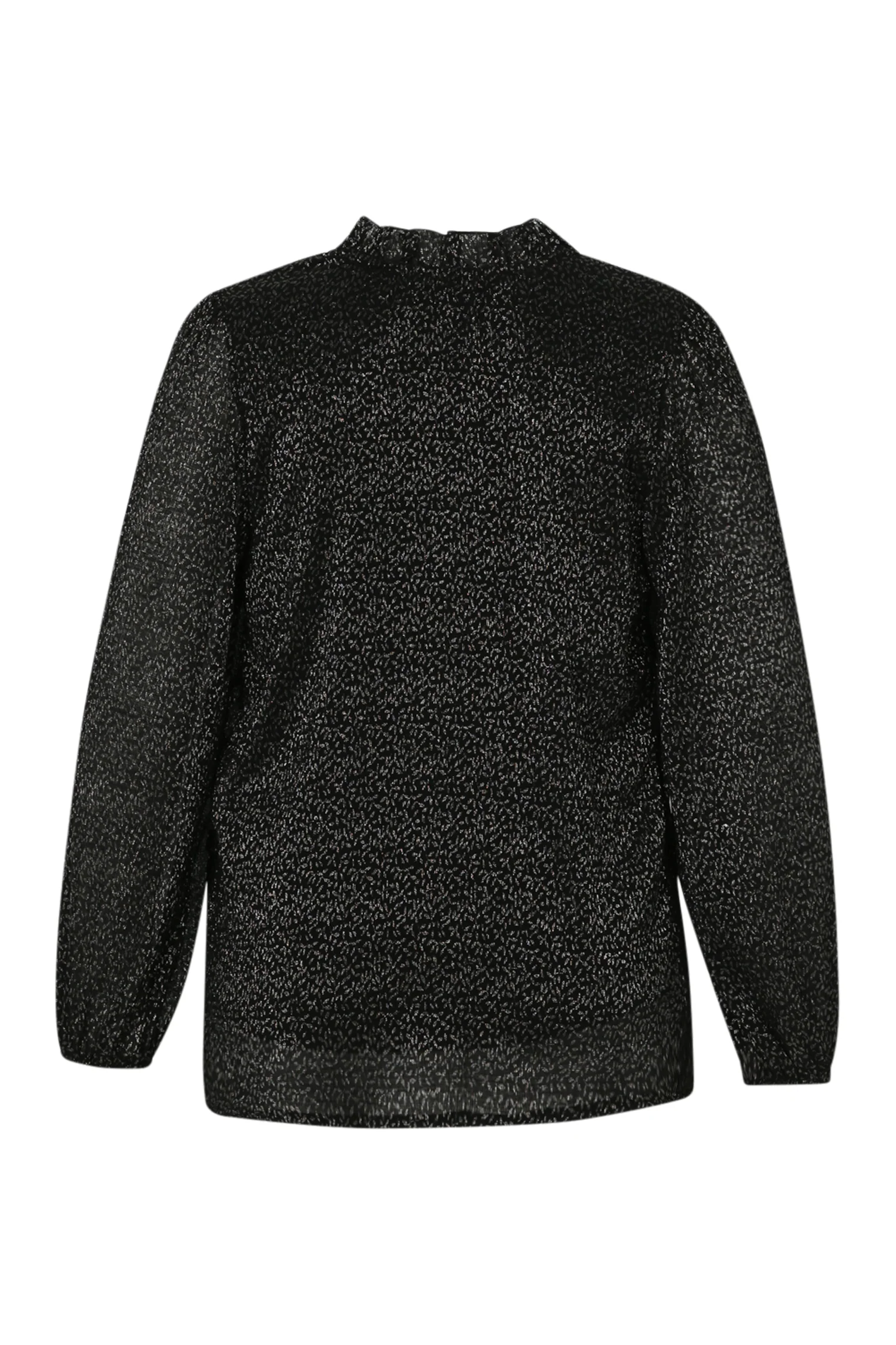 Blouse imprimé pois avec foil - Image 11