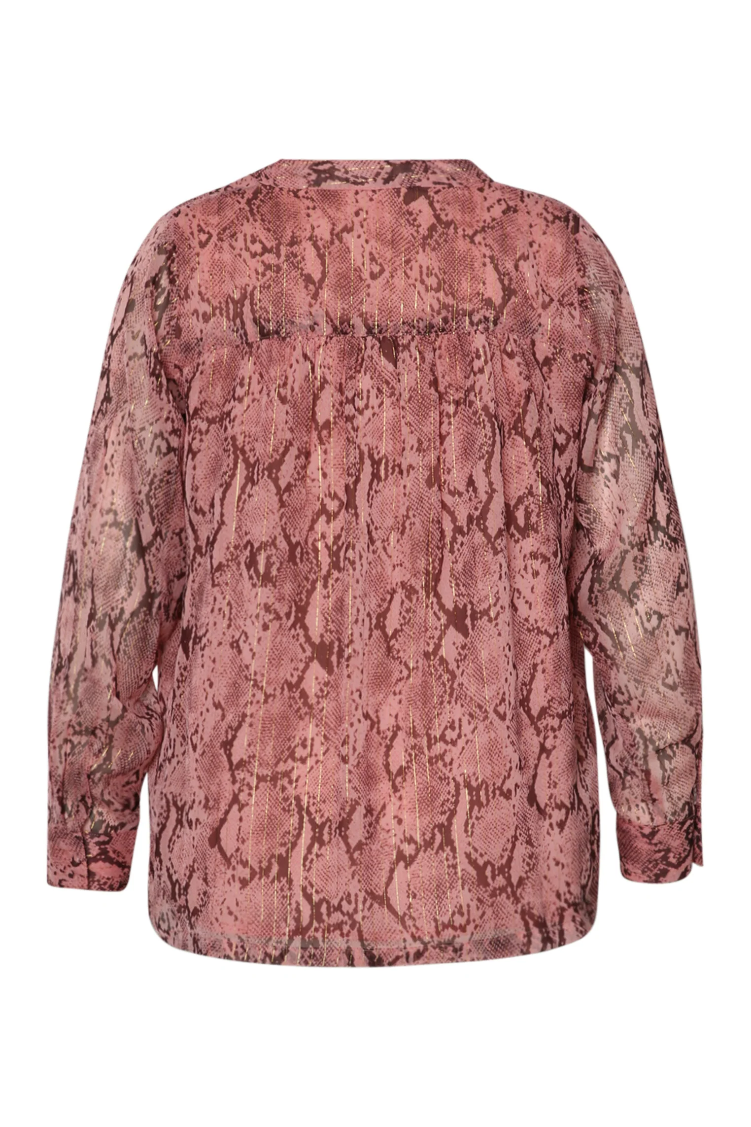 Blouse imprimé serpent avec lurex - Image 8