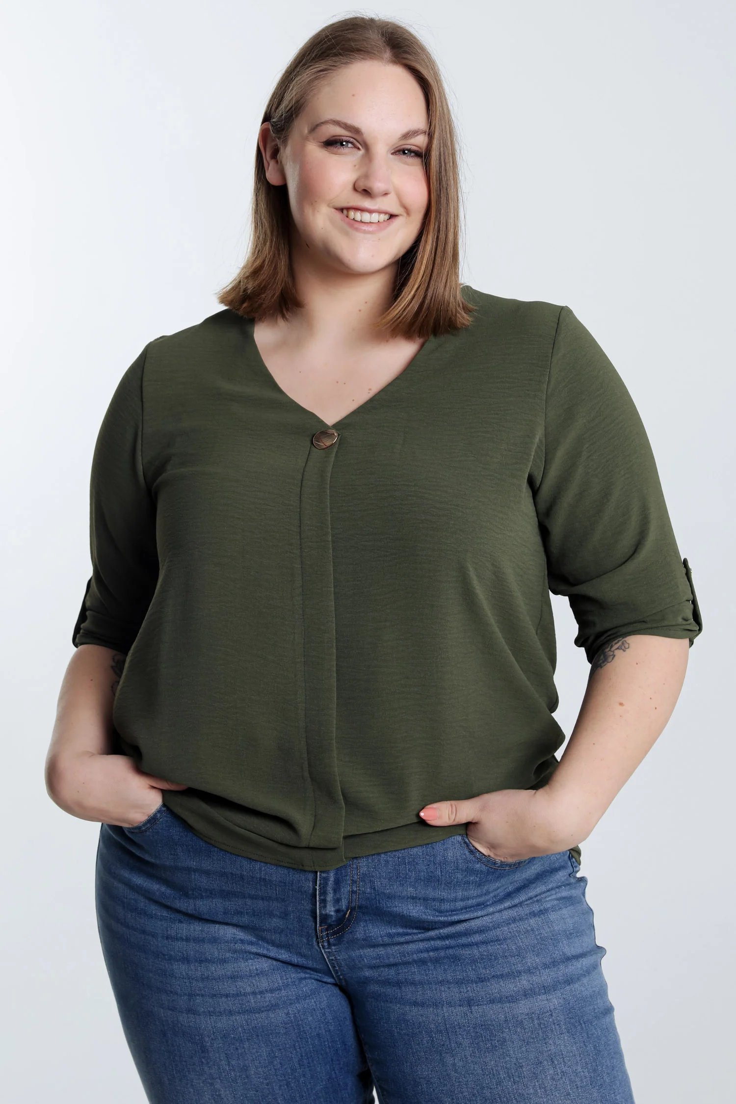 Blouse unie - Image 12