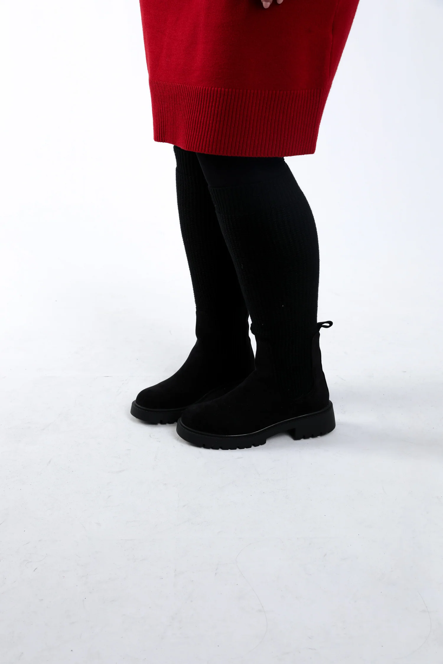 Bottes 2 en 1 en tricot - Image 3
