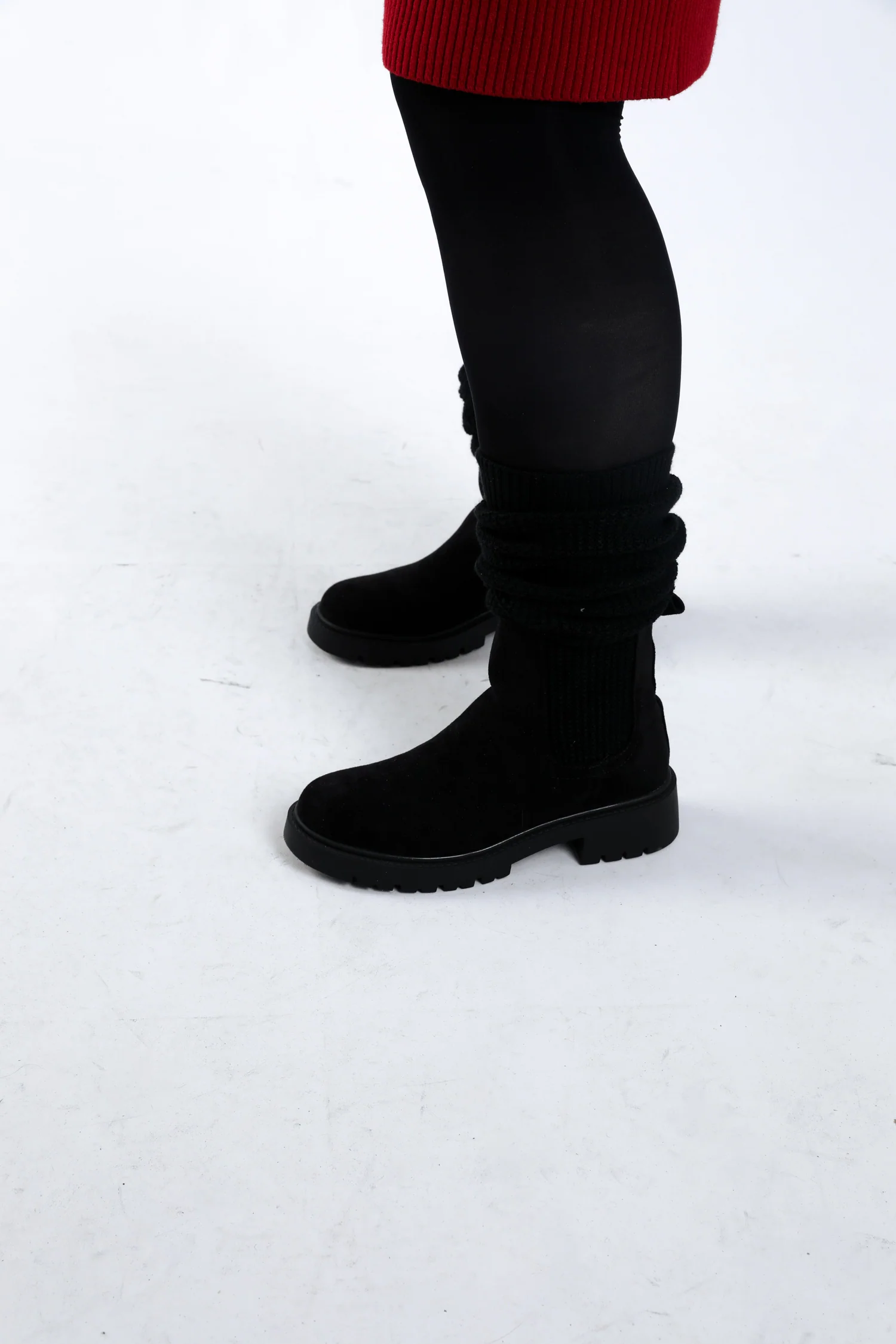 Bottes 2 en 1 en tricot - Image 5