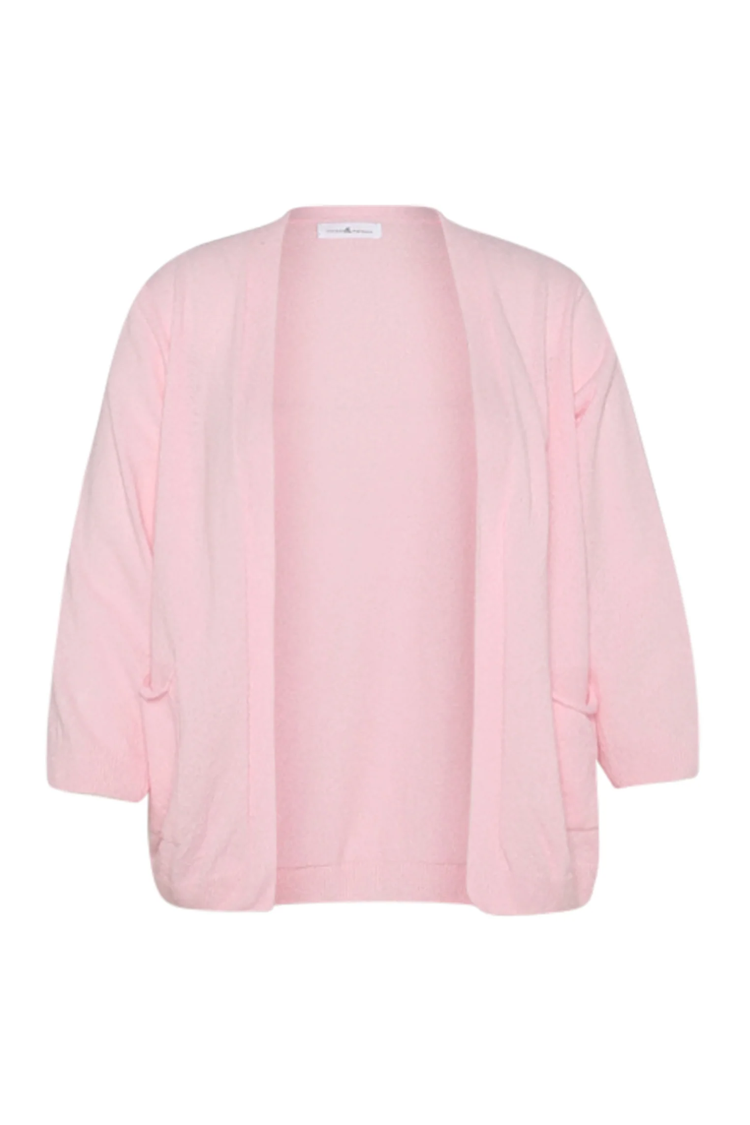 Cardigan avec poches uni - Image 10