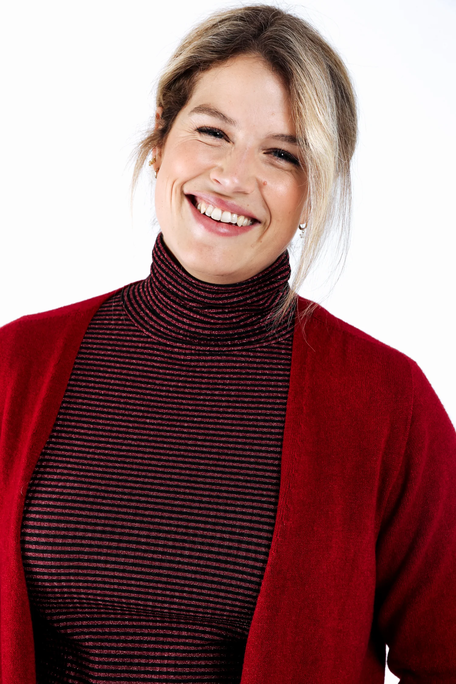 Cardigan en viscose uni - Image 3