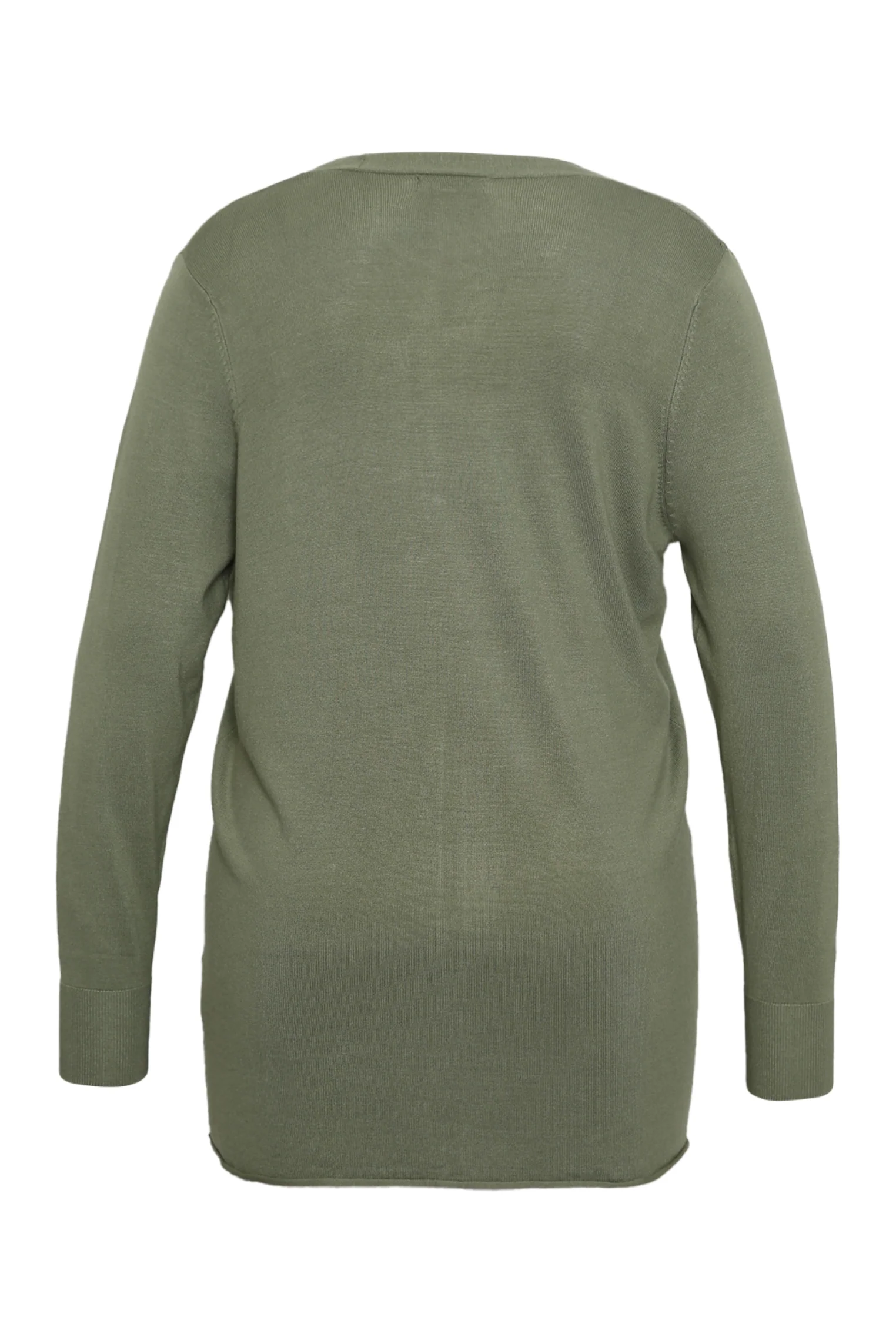 Cardigan fin en viscose uni - Image 10