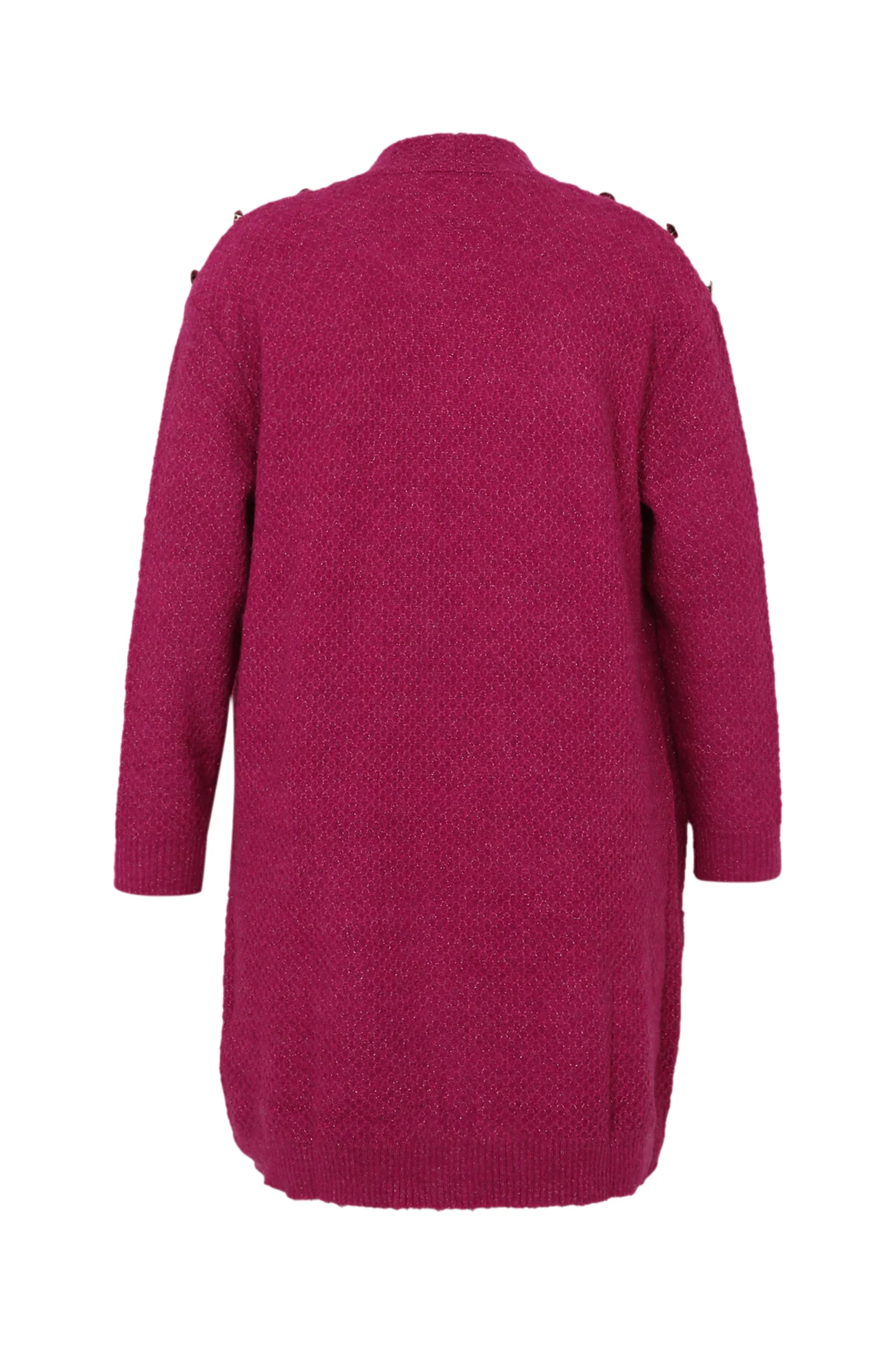 Cardigan long détail bouton - Image 22