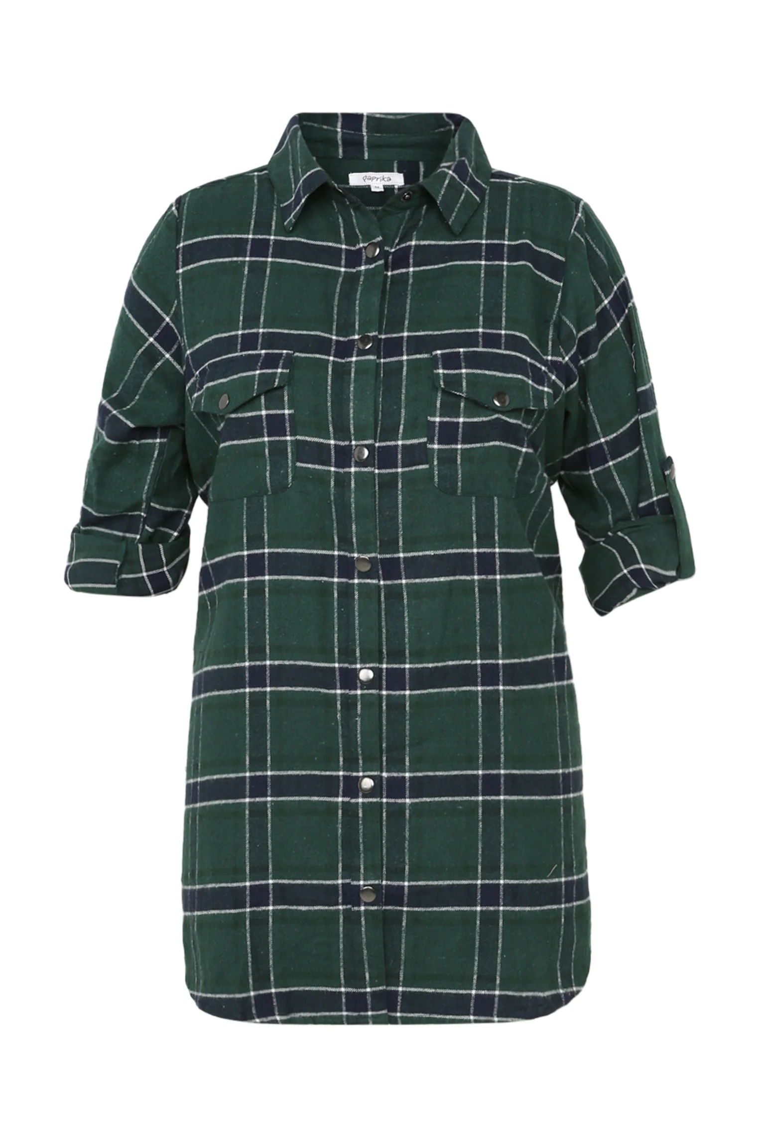 Chemise à carreaux en coton - Image 8