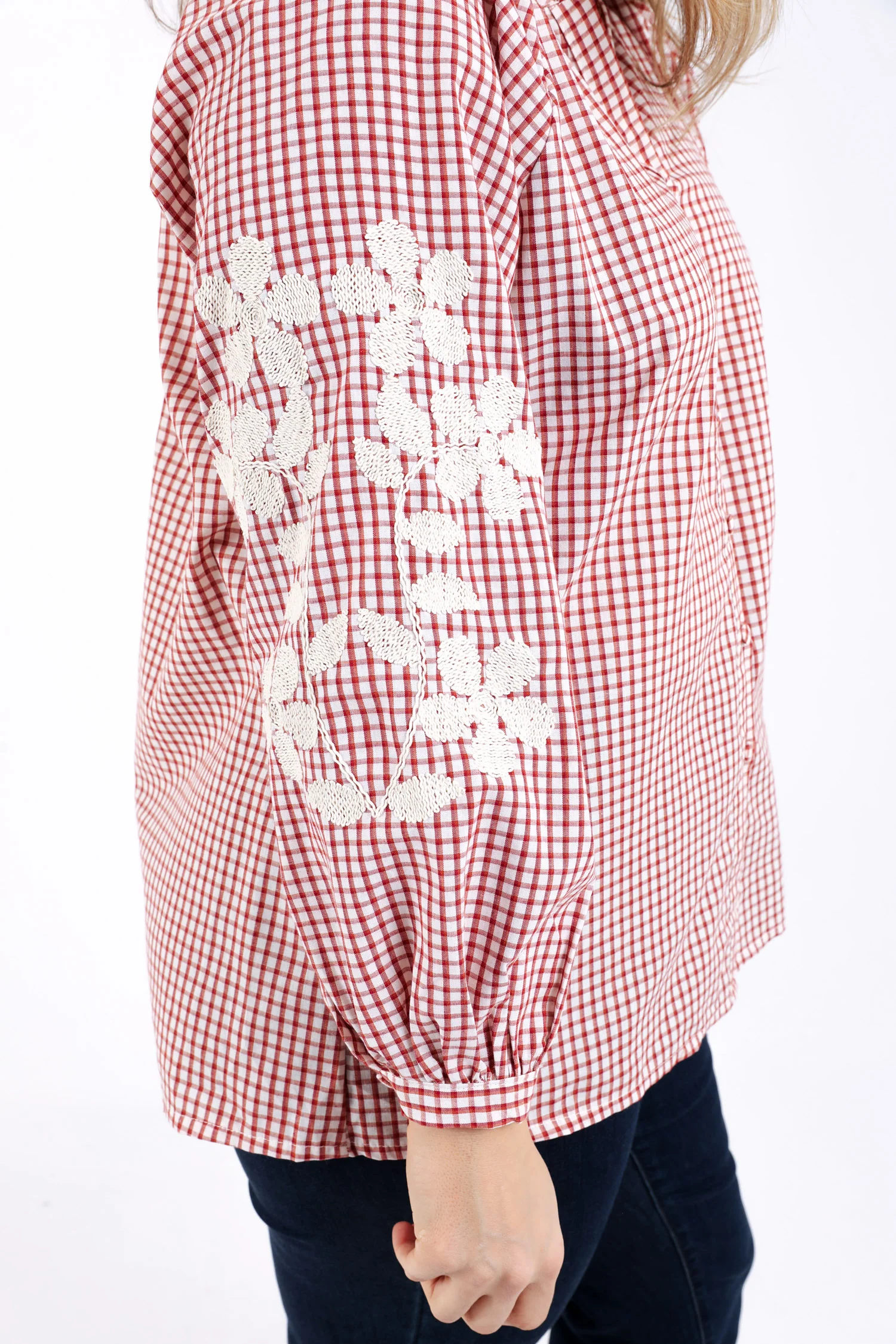 Chemise en coton imprimé vichy - Image 4