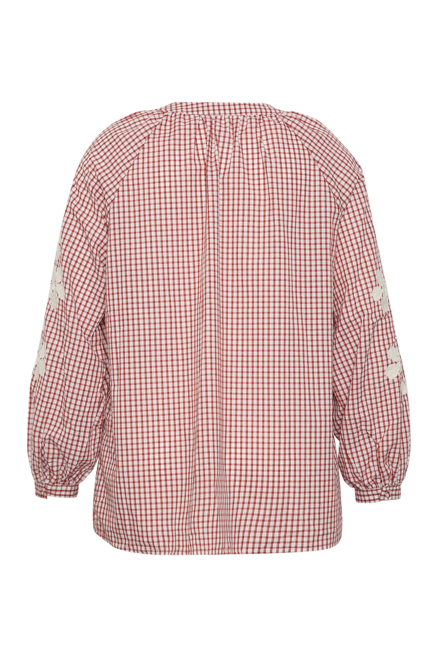 Chemise en coton imprimé vichy - Image 8