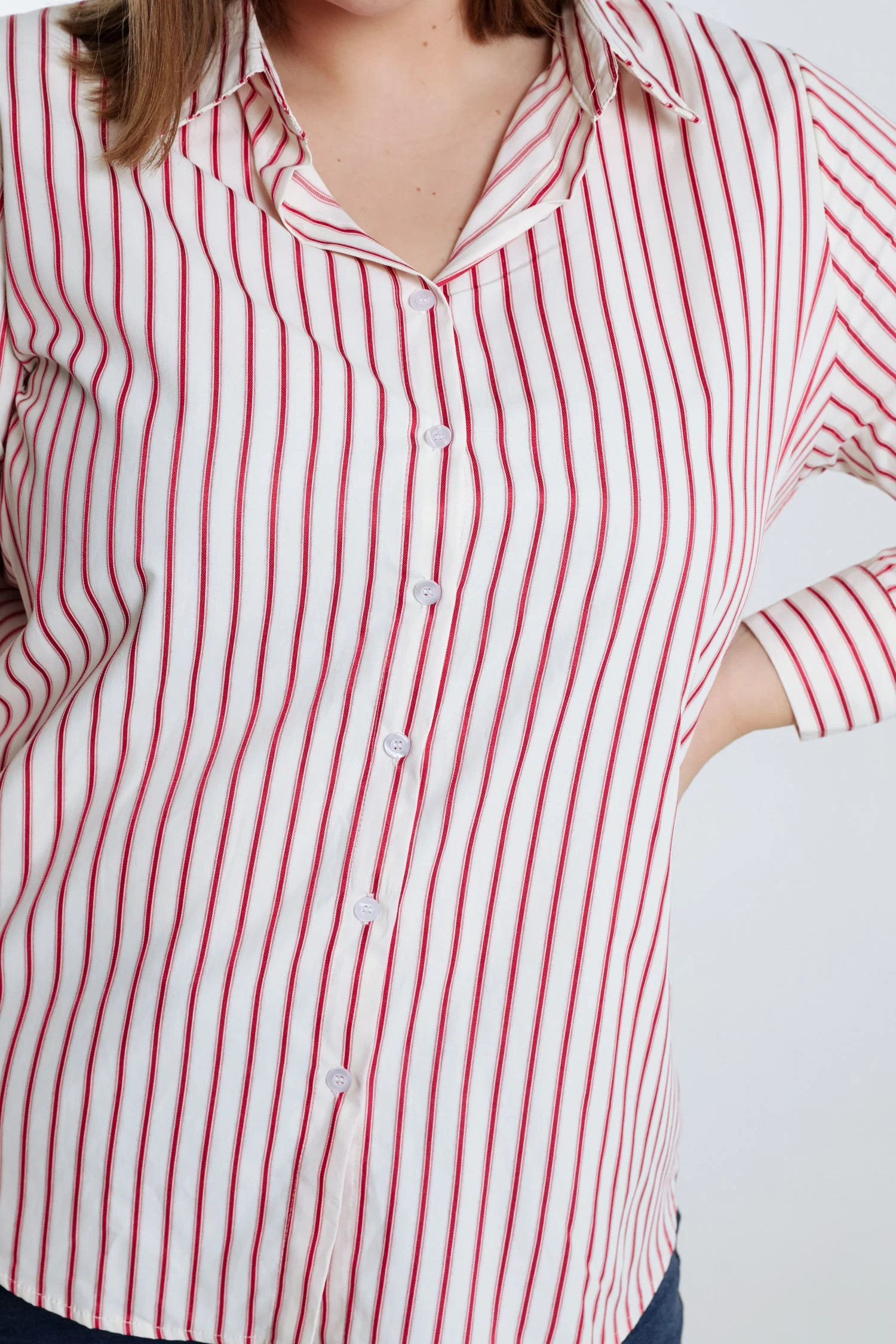Chemise en coton rayée - Image 5