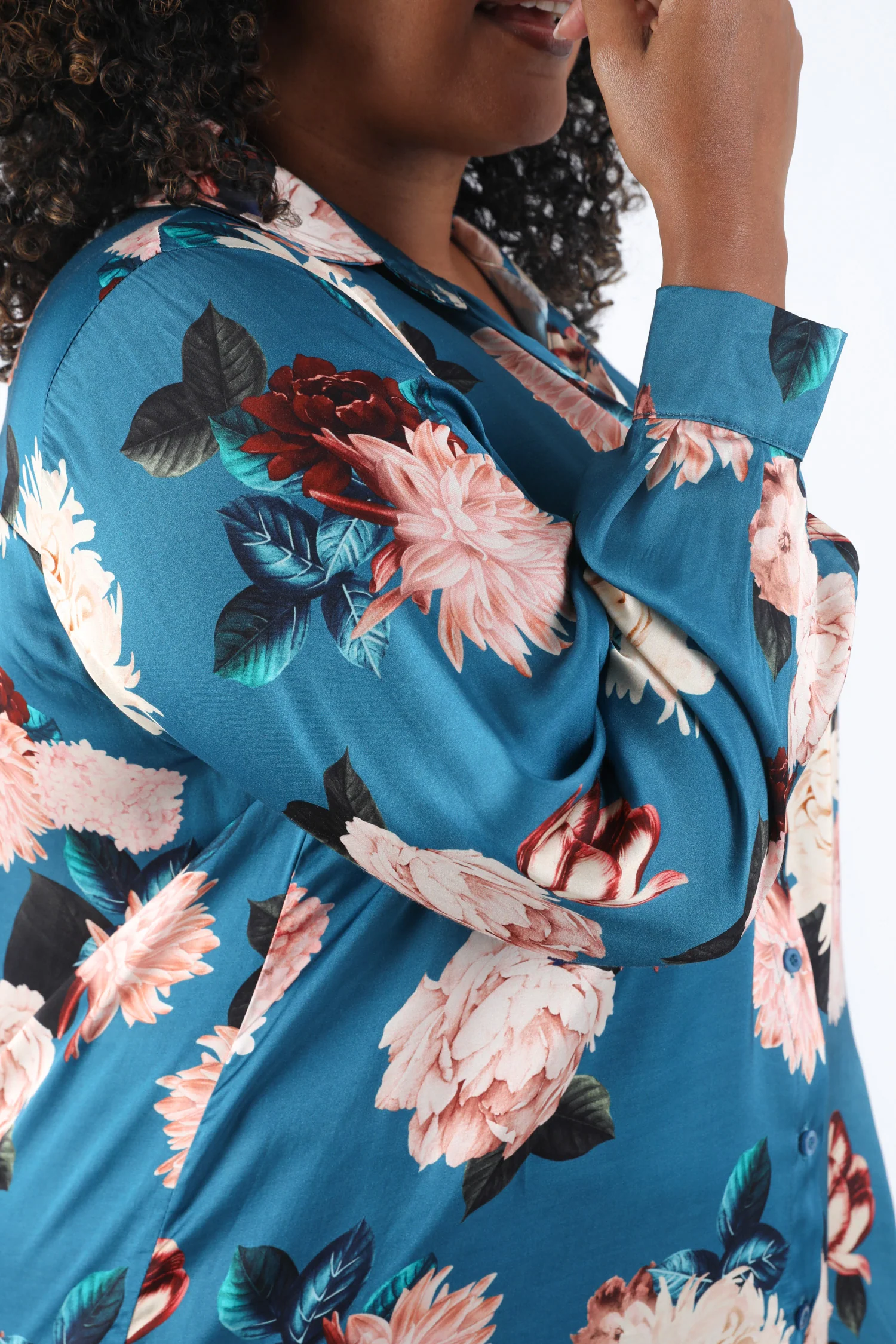 Chemise en viscose imprimé fleuri - Image 4