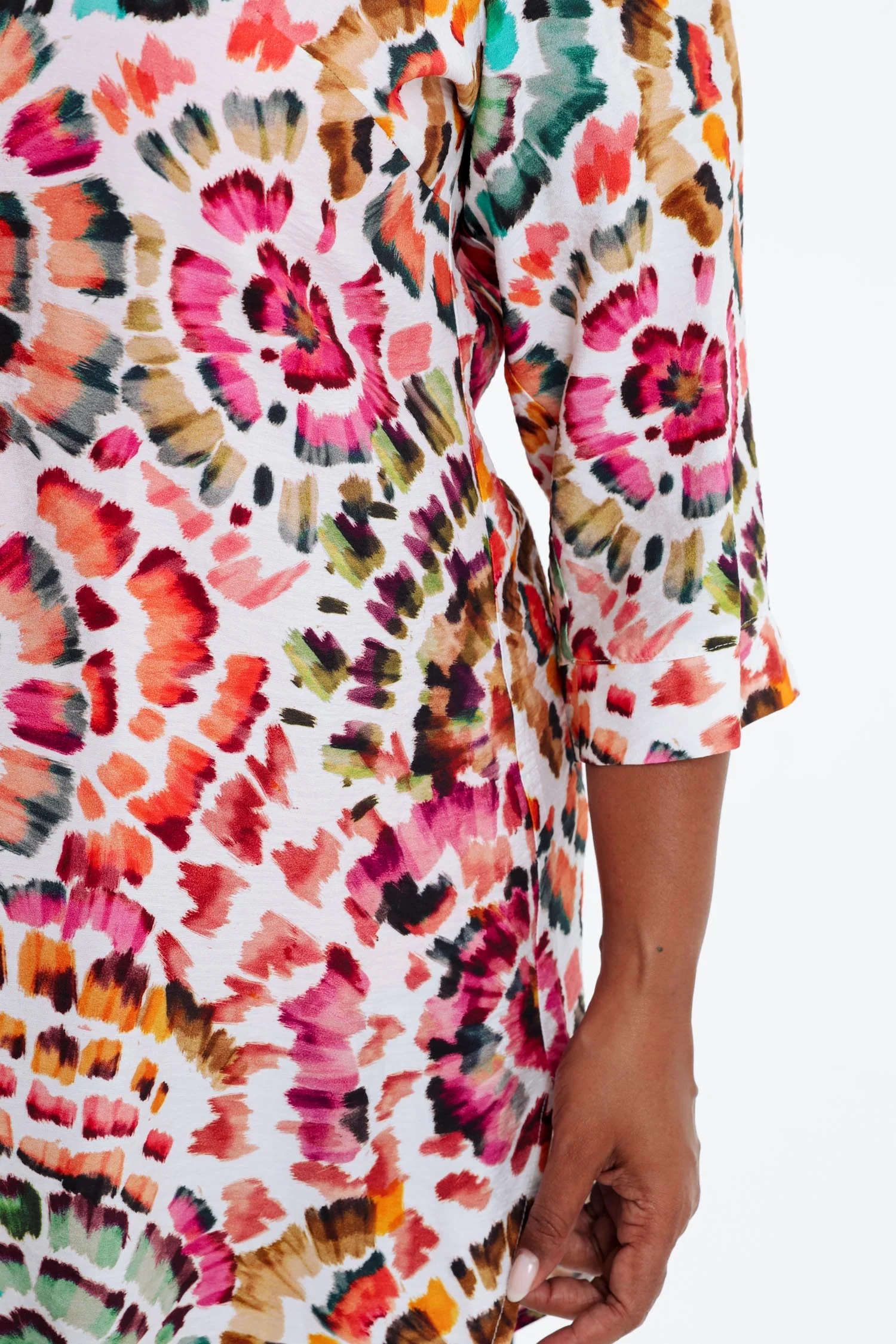 Chemise longue en viscose - Image 6