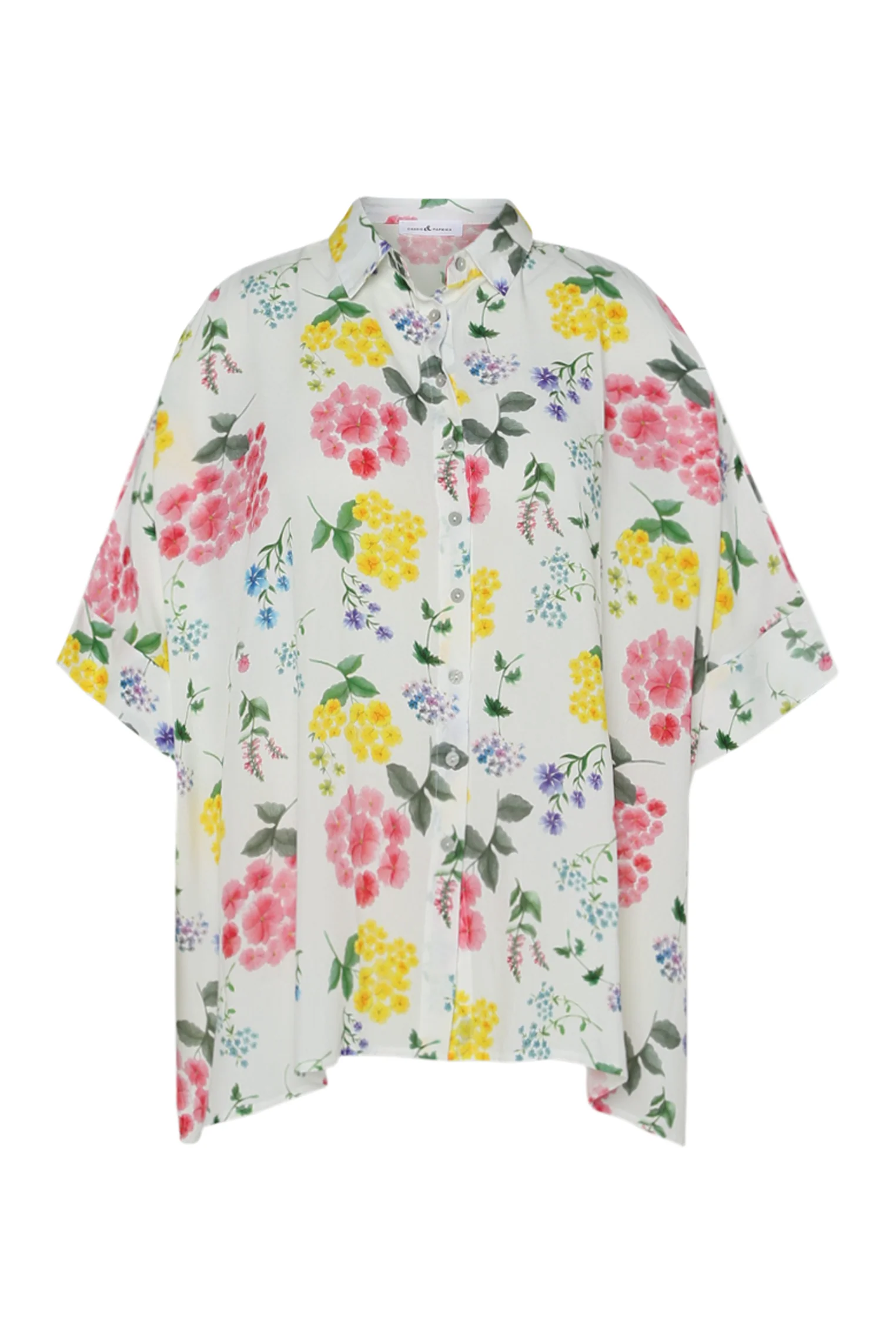 Chemisier ample en viscose imprimé floral - Image 10