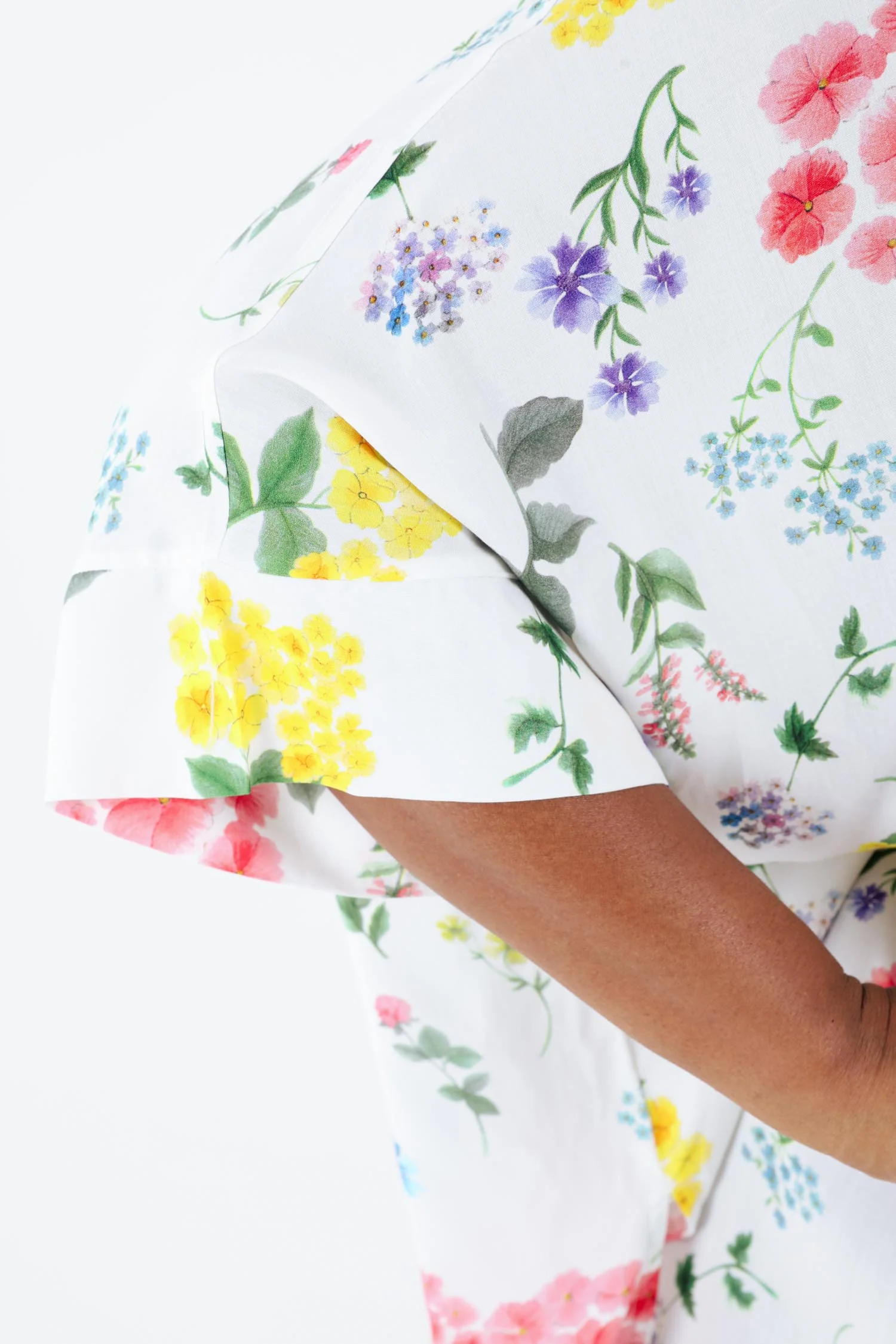 Chemisier ample en viscose imprimé floral - Image 4