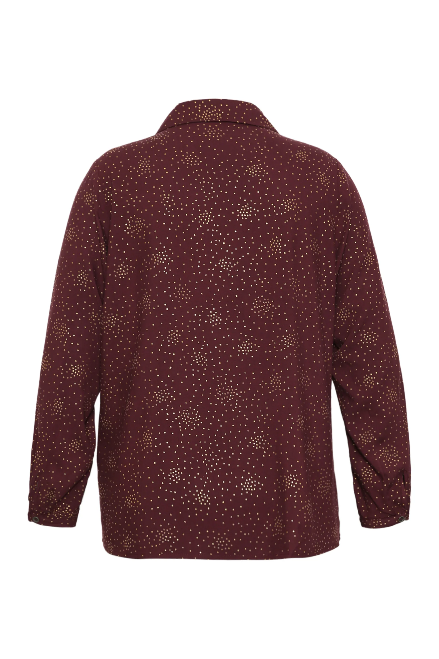 Chemisier en viscose à pois avec détail foil - Image 10