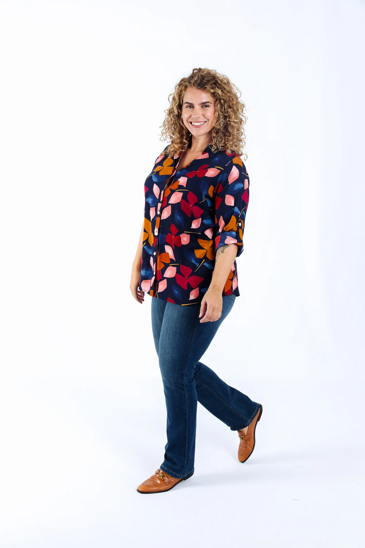 Chemisier en viscose imprimé fleurs - Image 6