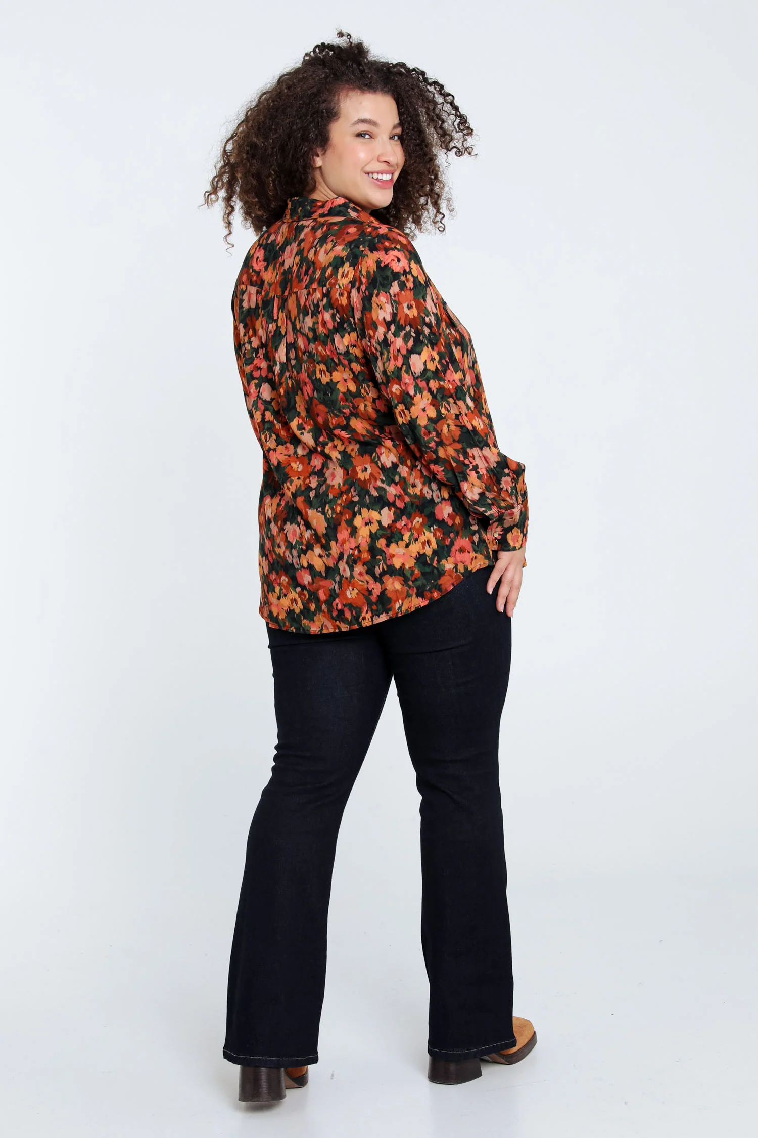 Chemisier en viscose imprimé floral - Image 2