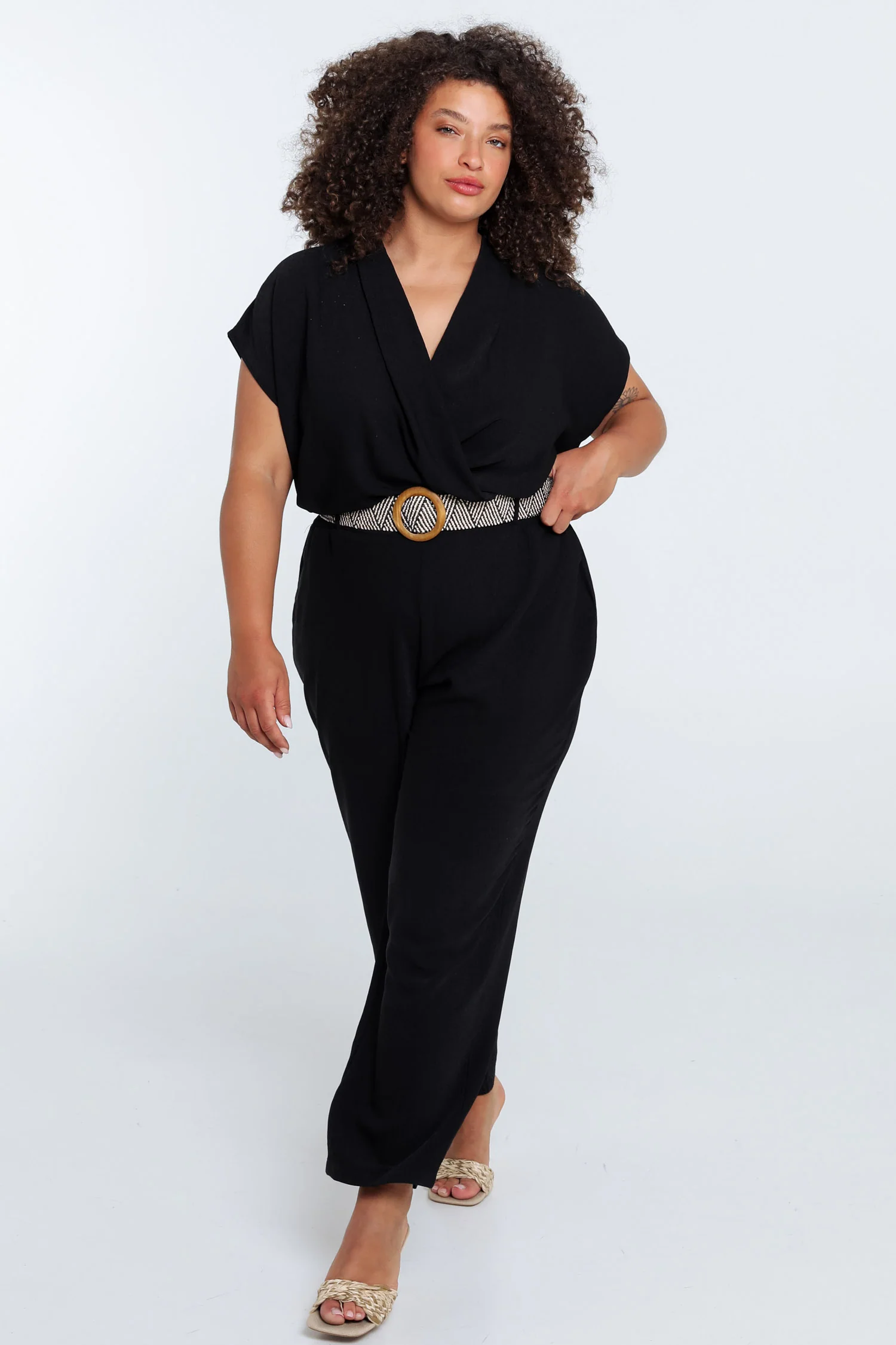 Combinaison unie avec ceinture - Image 20