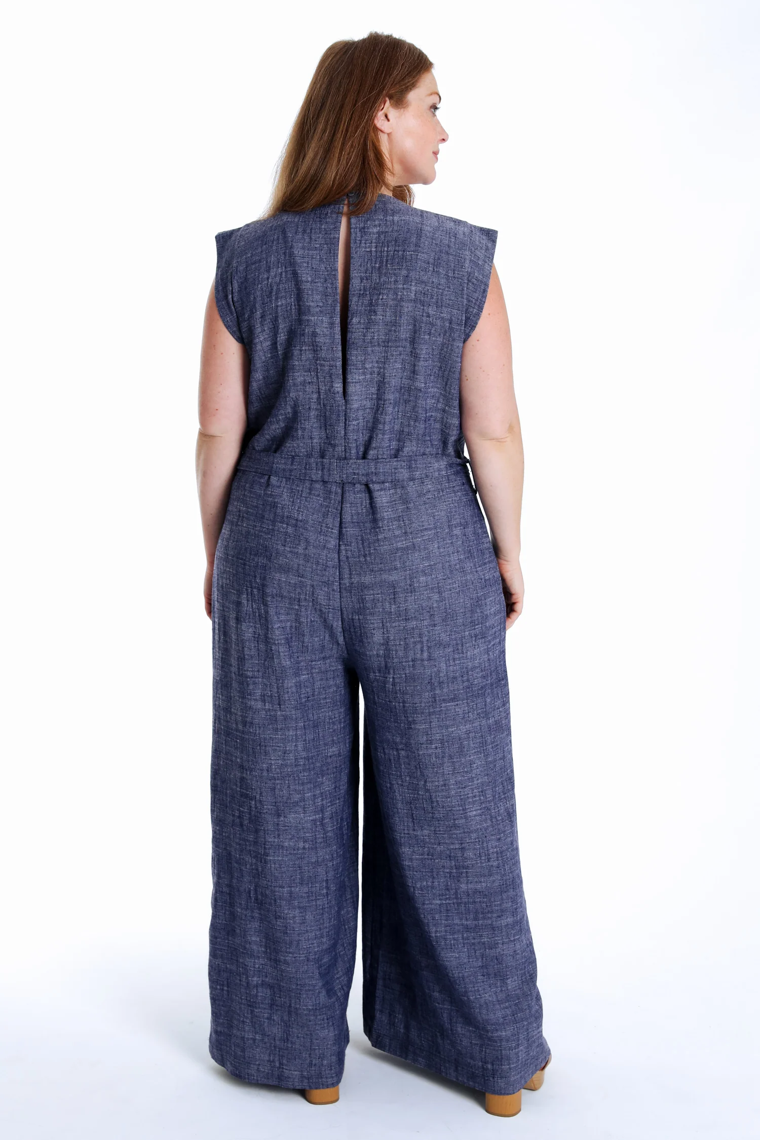 Combinaison unie jambes larges - Image 2