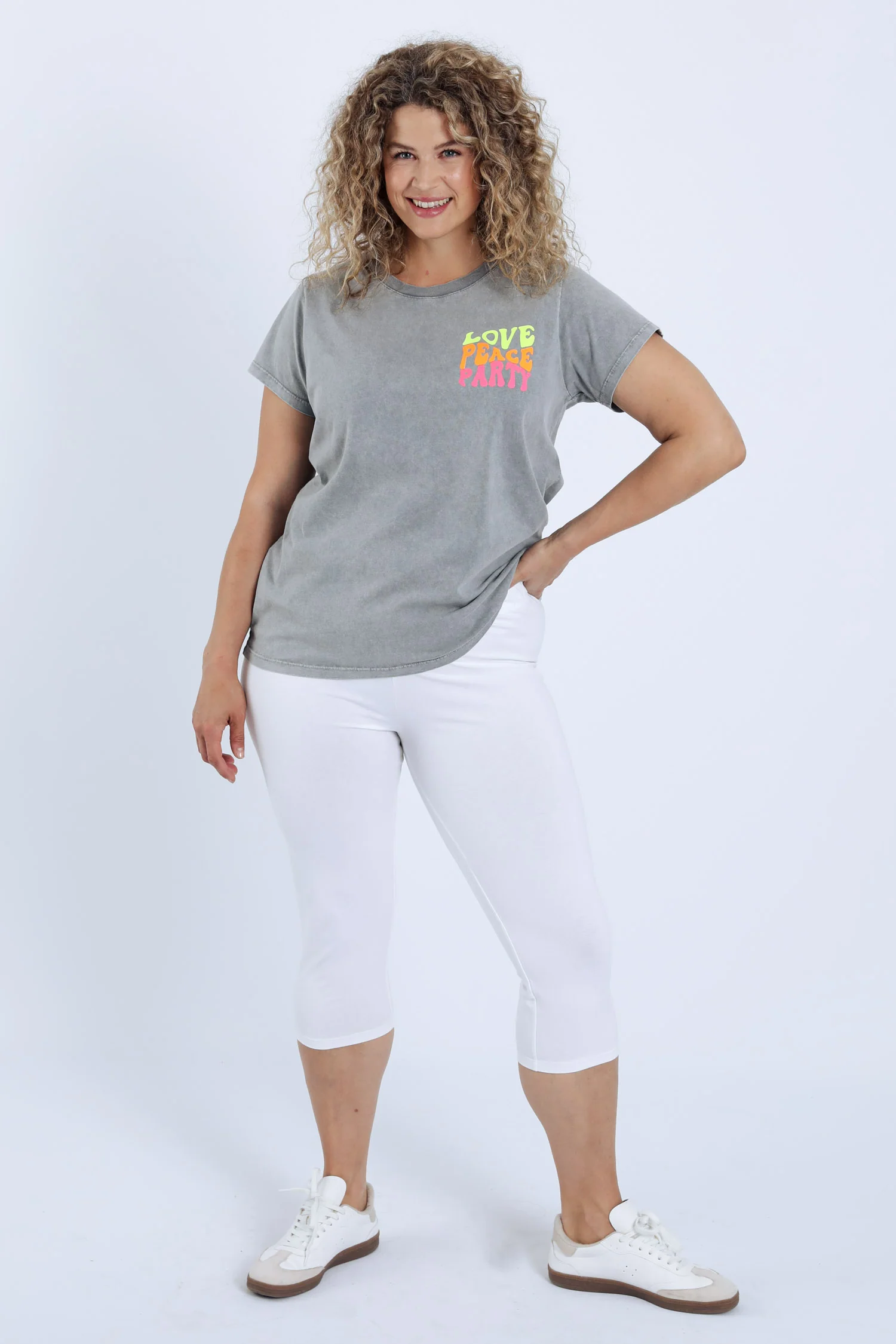 Corsaire legging en coton uni - Image 9