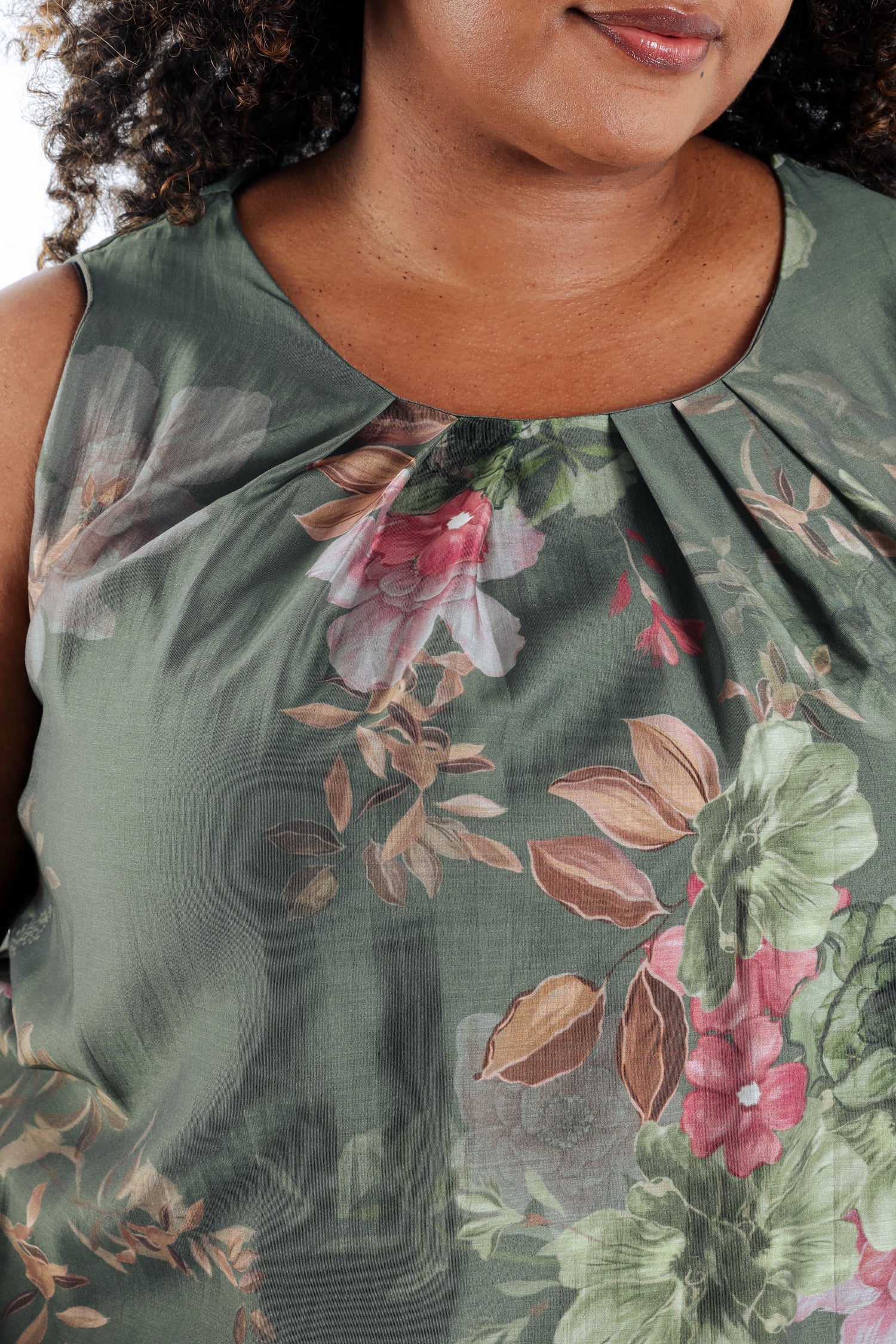 Débardeur en viscose imprimé fleuri - Image 3