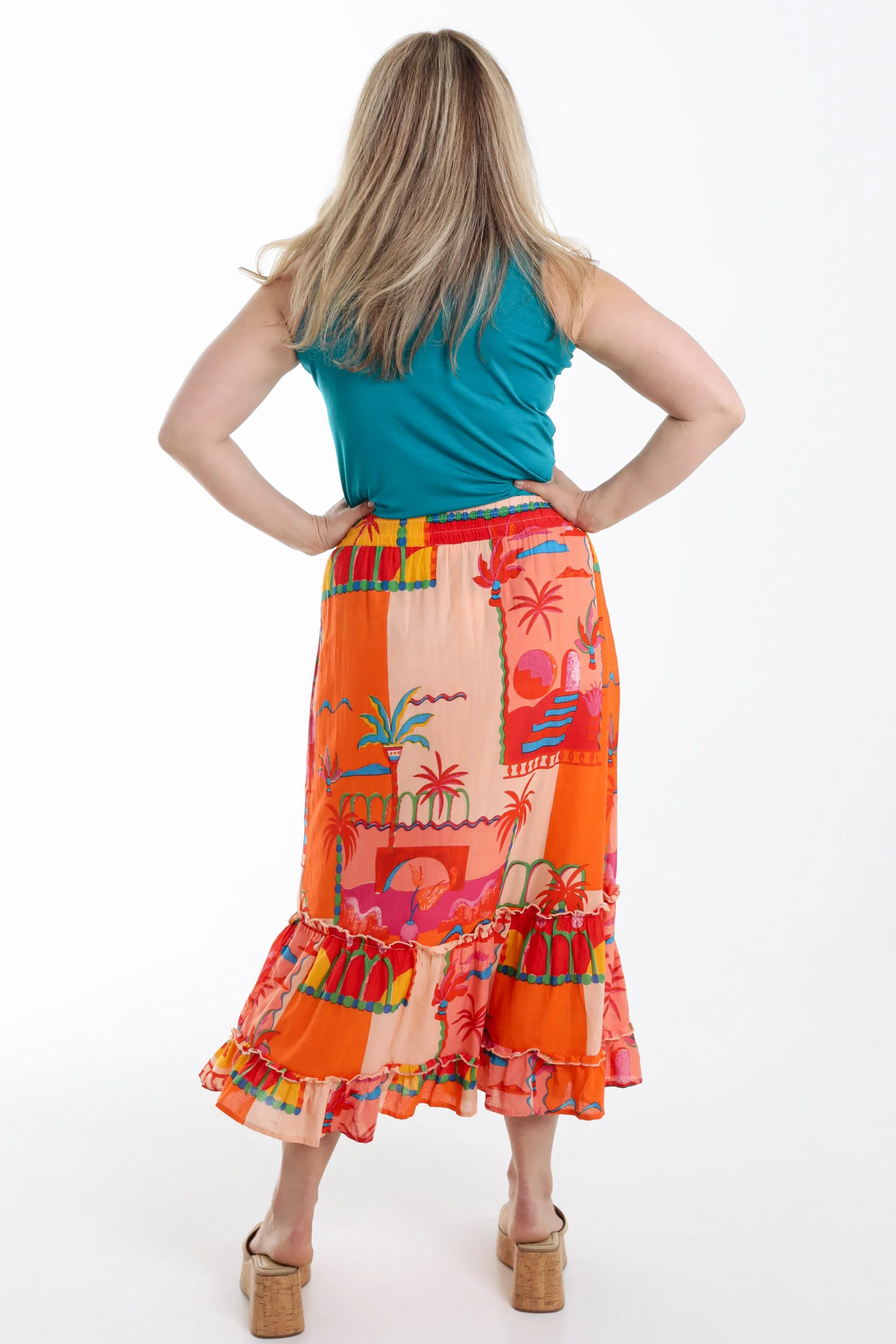 Débardeur uni en viscose - Image 35