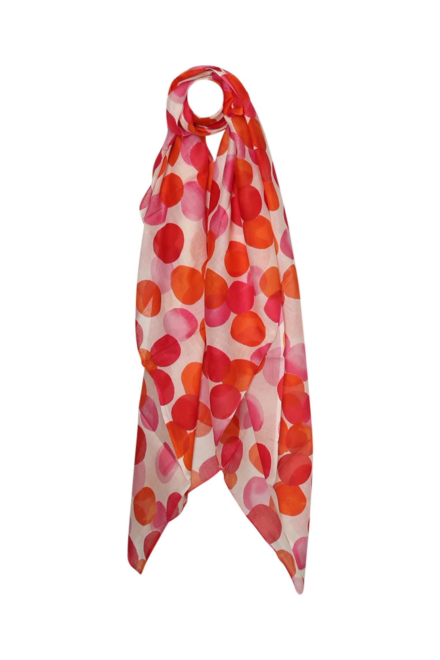 Foulard en coton imprimé bulles