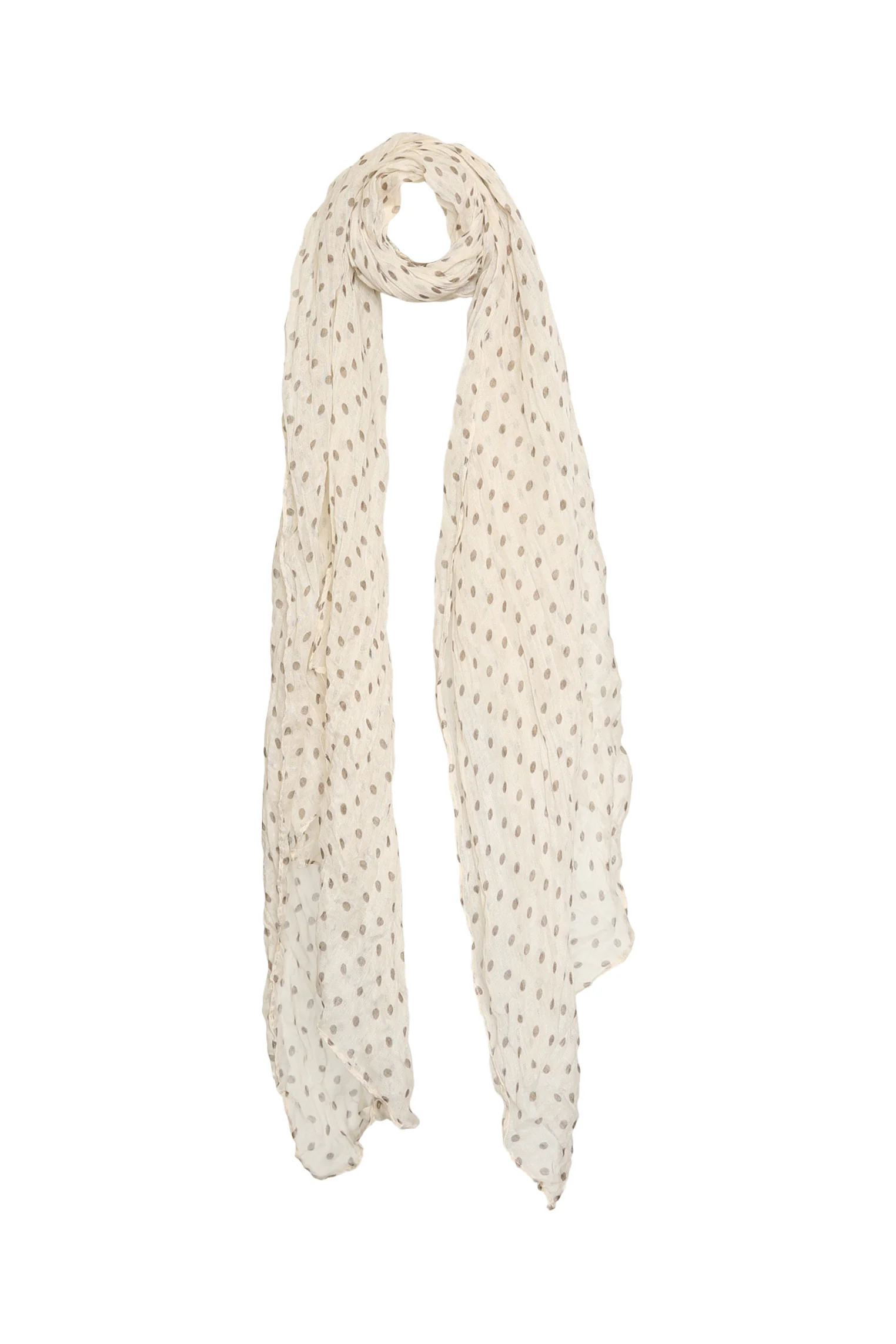 Foulard en viscose à pois