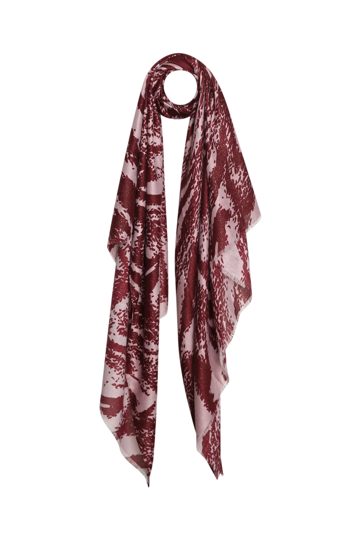 Foulard imprimé avec foil