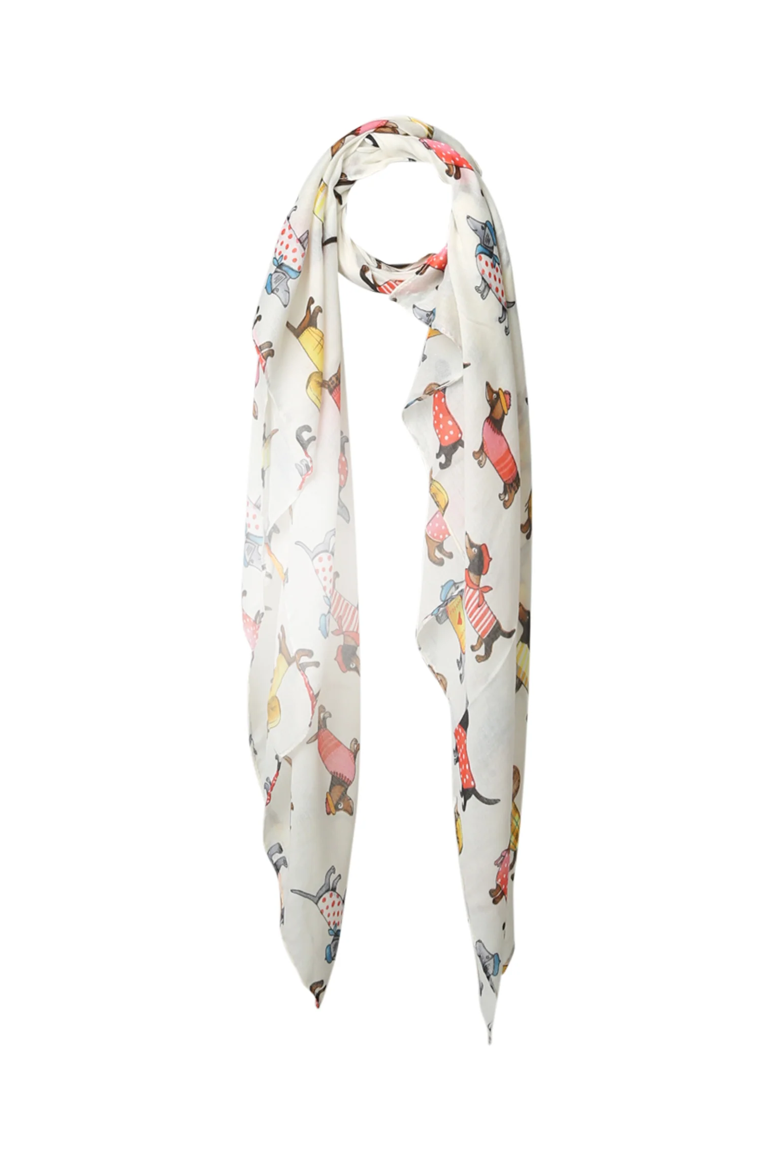 Foulard imprimé chiens