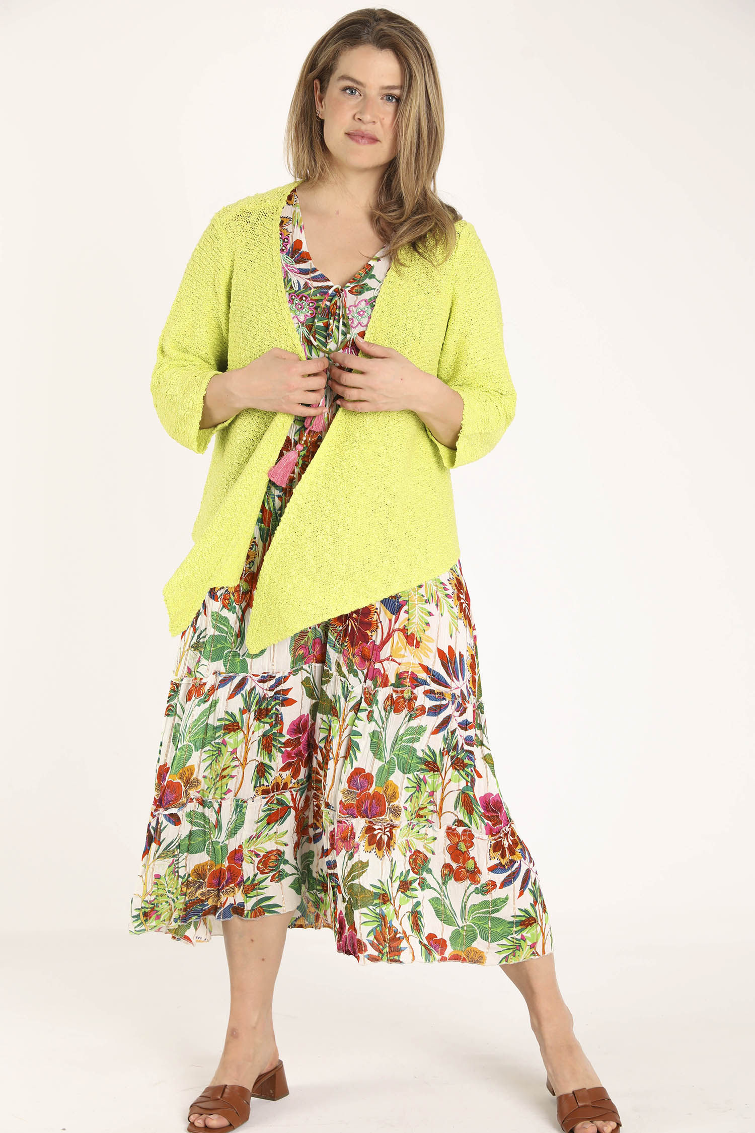 EXCLU SHEEGO - Gilet asymétrique uni - Image 6