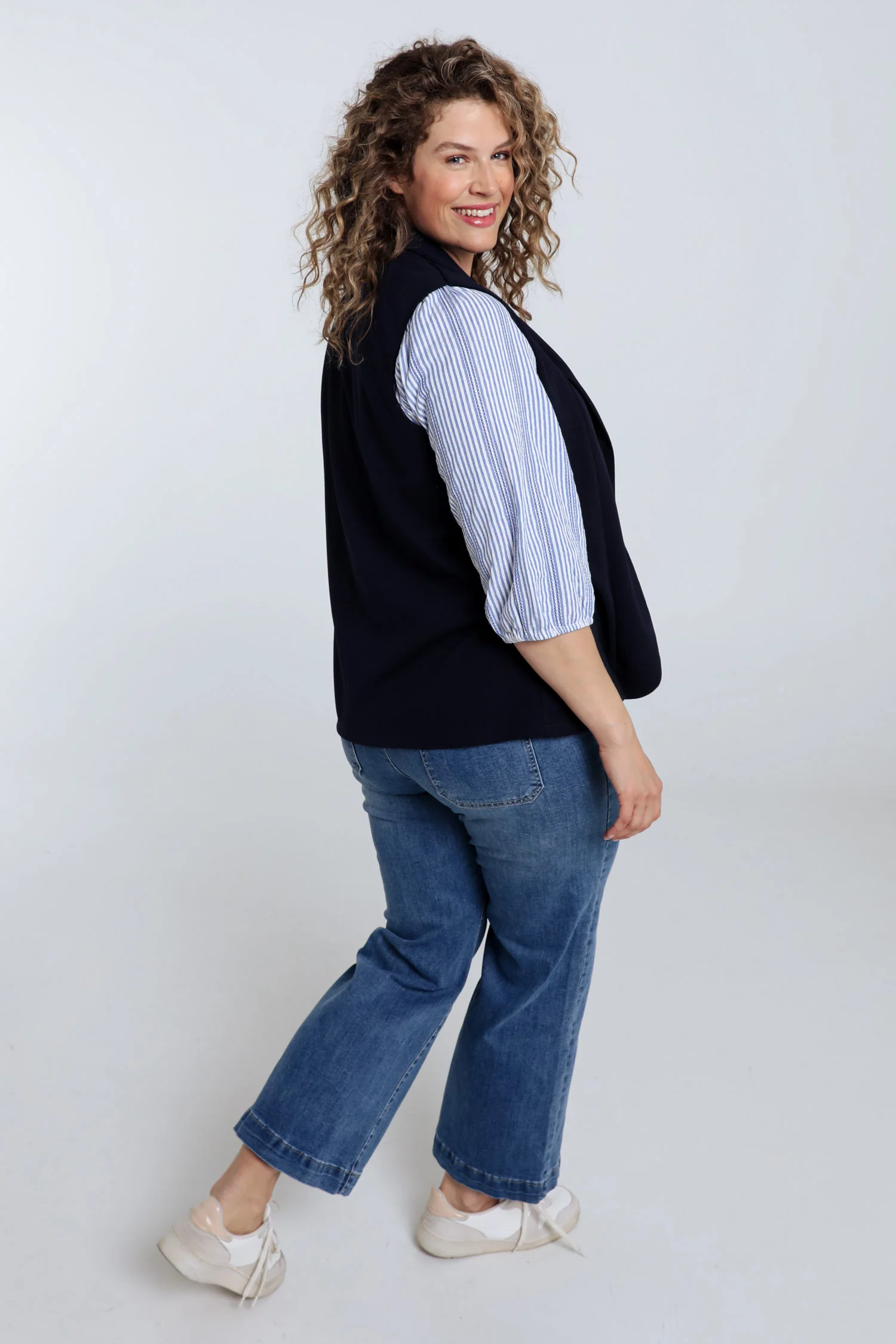 Gilet blazer uni - Image 2