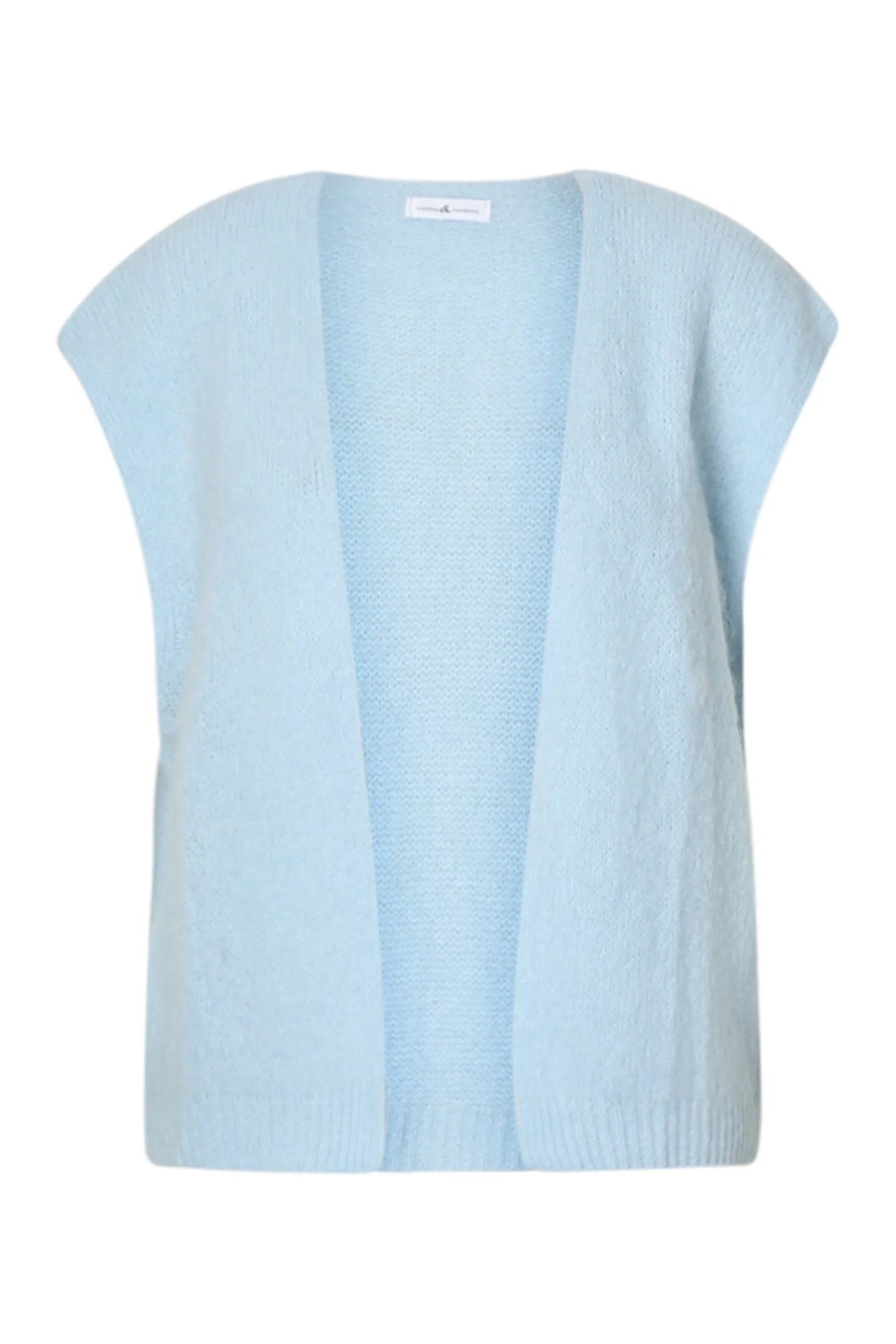 Gilet sans manches uni - Image 10