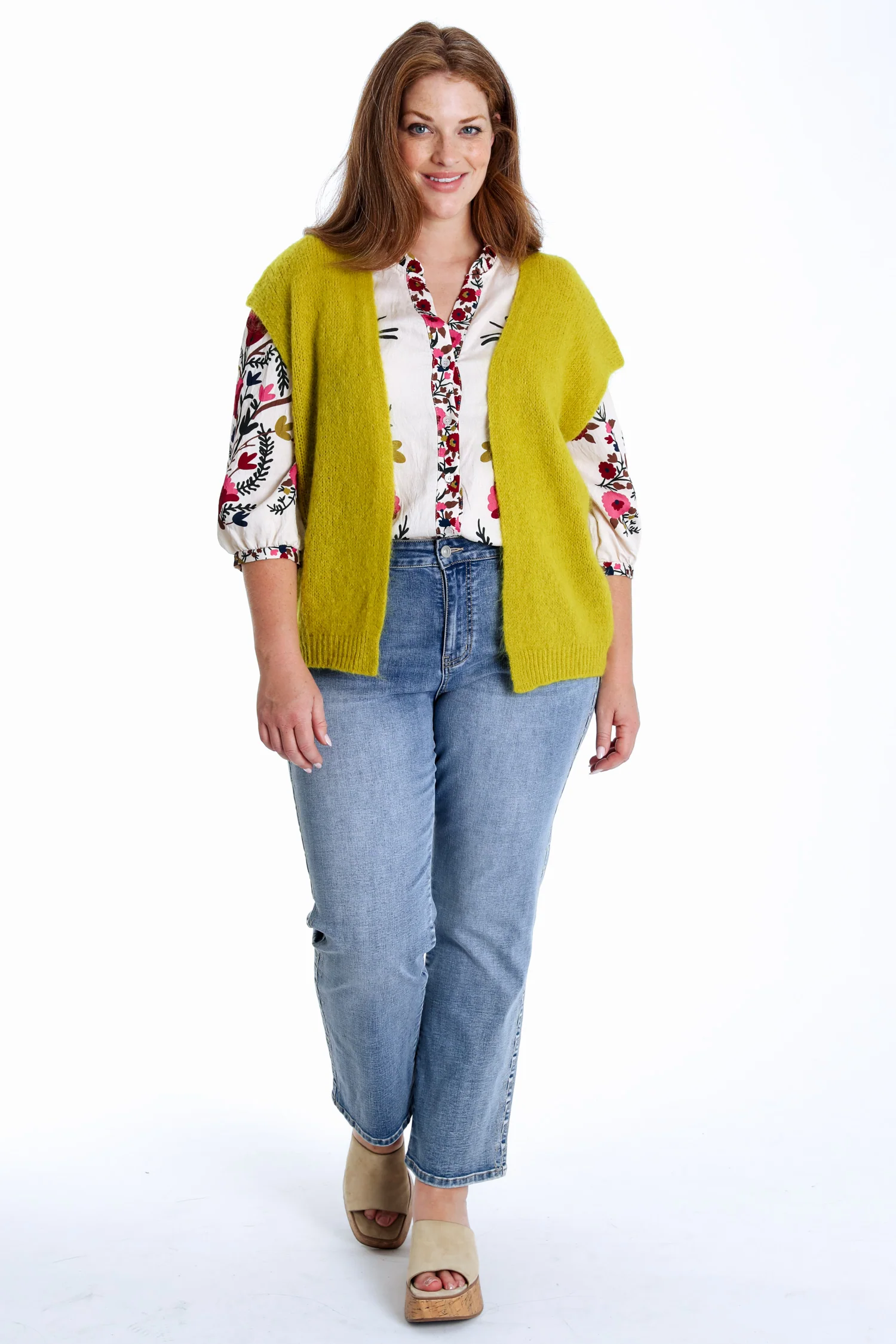Gilet sans manches uni - Image 29