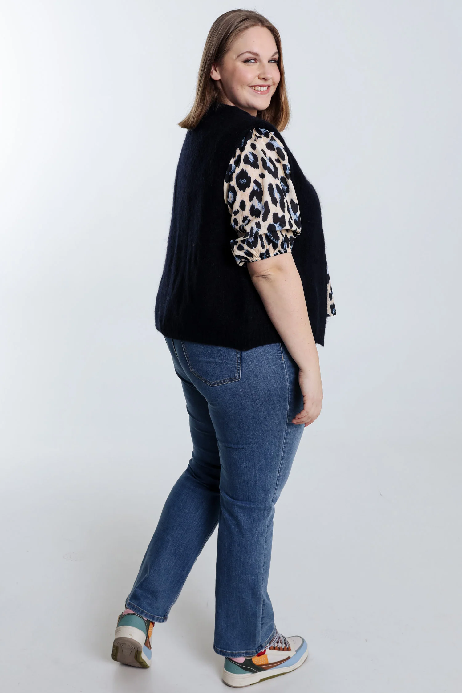 Gilet sans manches uni - Image 13