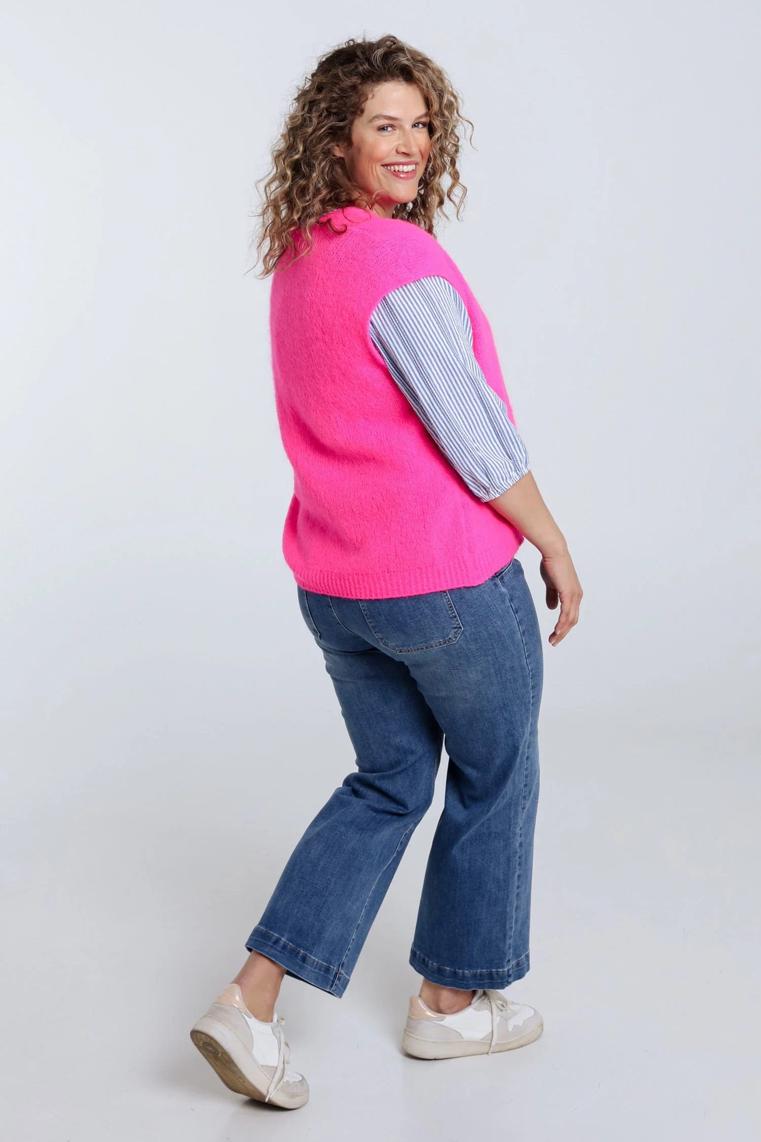 Gilet sans manches uni - Image 24