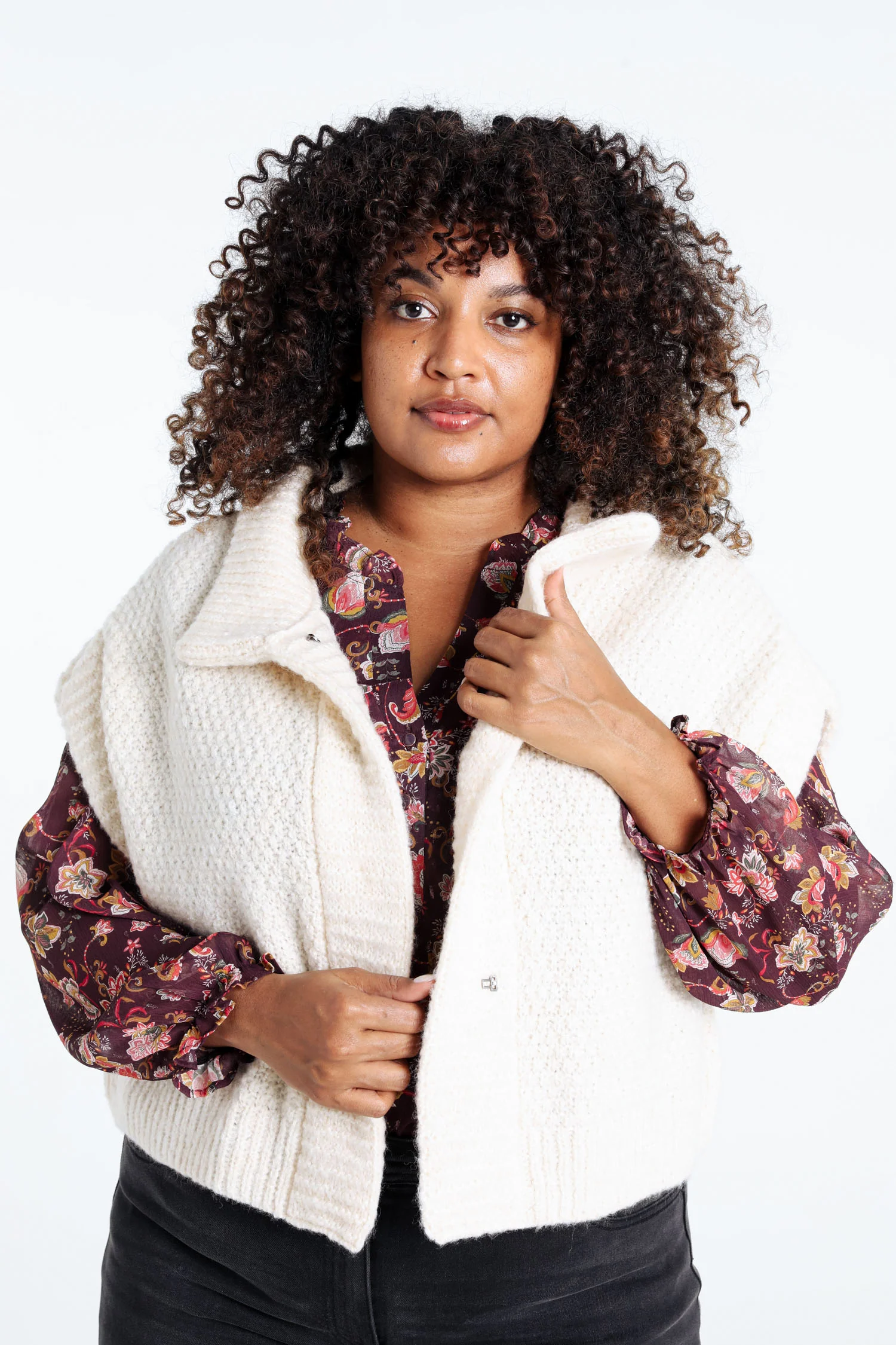 Gilet sans manches uni
