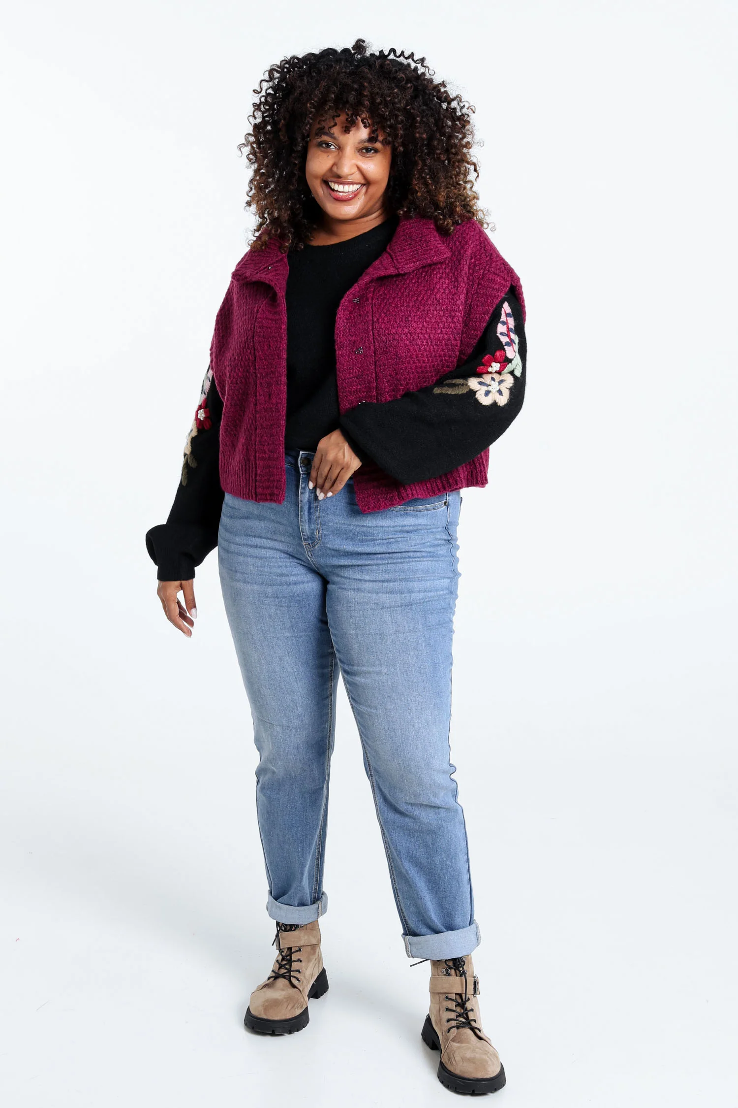 Gilet sans manches uni - Image 30